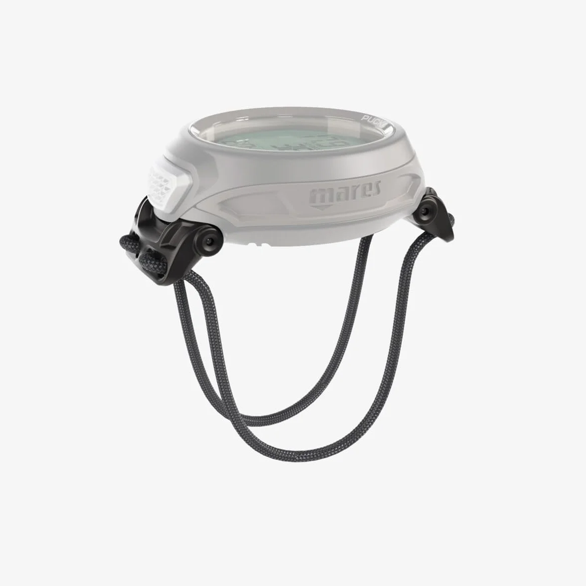 Mares Puck Bungee Mount Cinturino Elastico per Computer da Immersione Puck 4 Nero