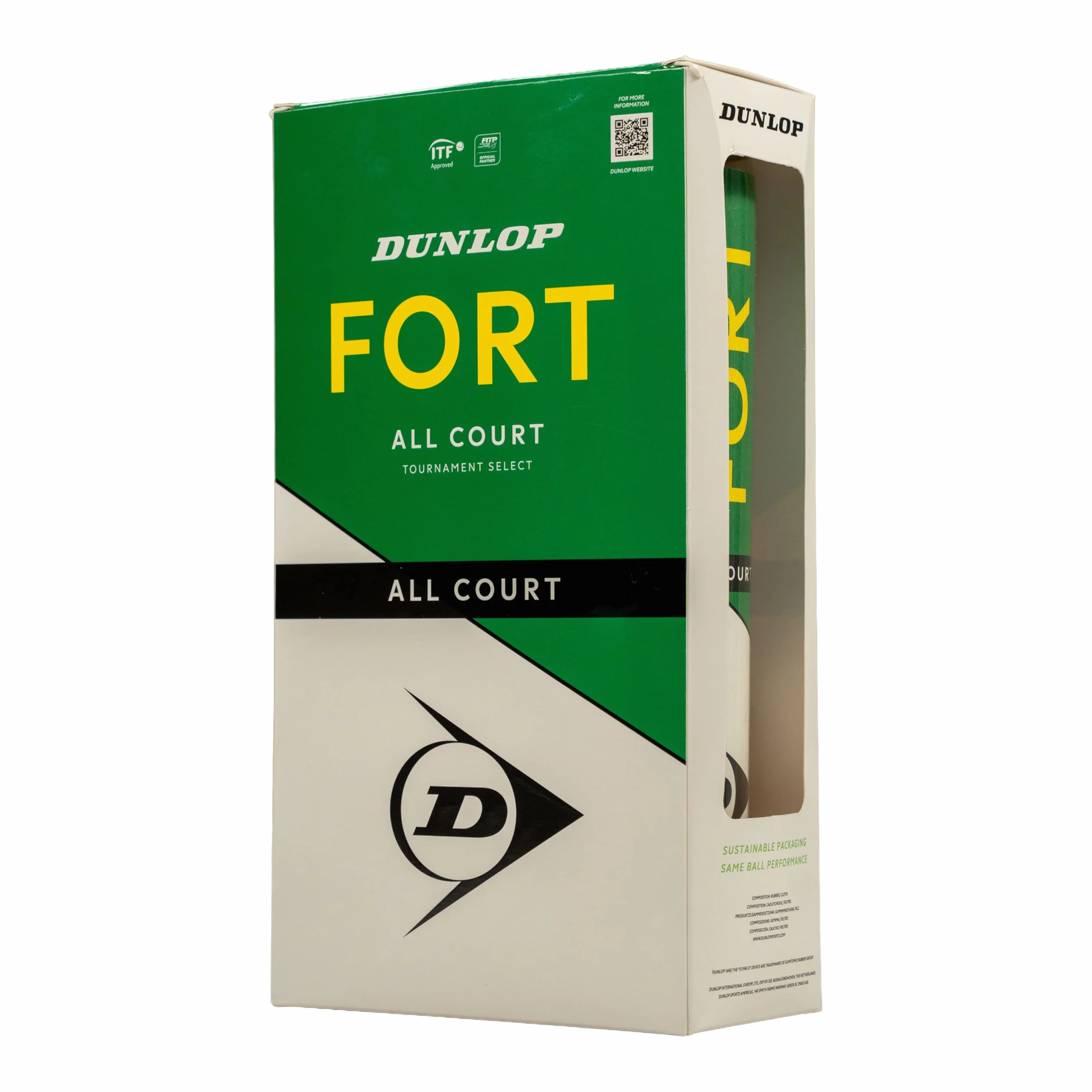 DUNLOP Pallina da tennis Fort All Court TS per sabbia campo duro erba