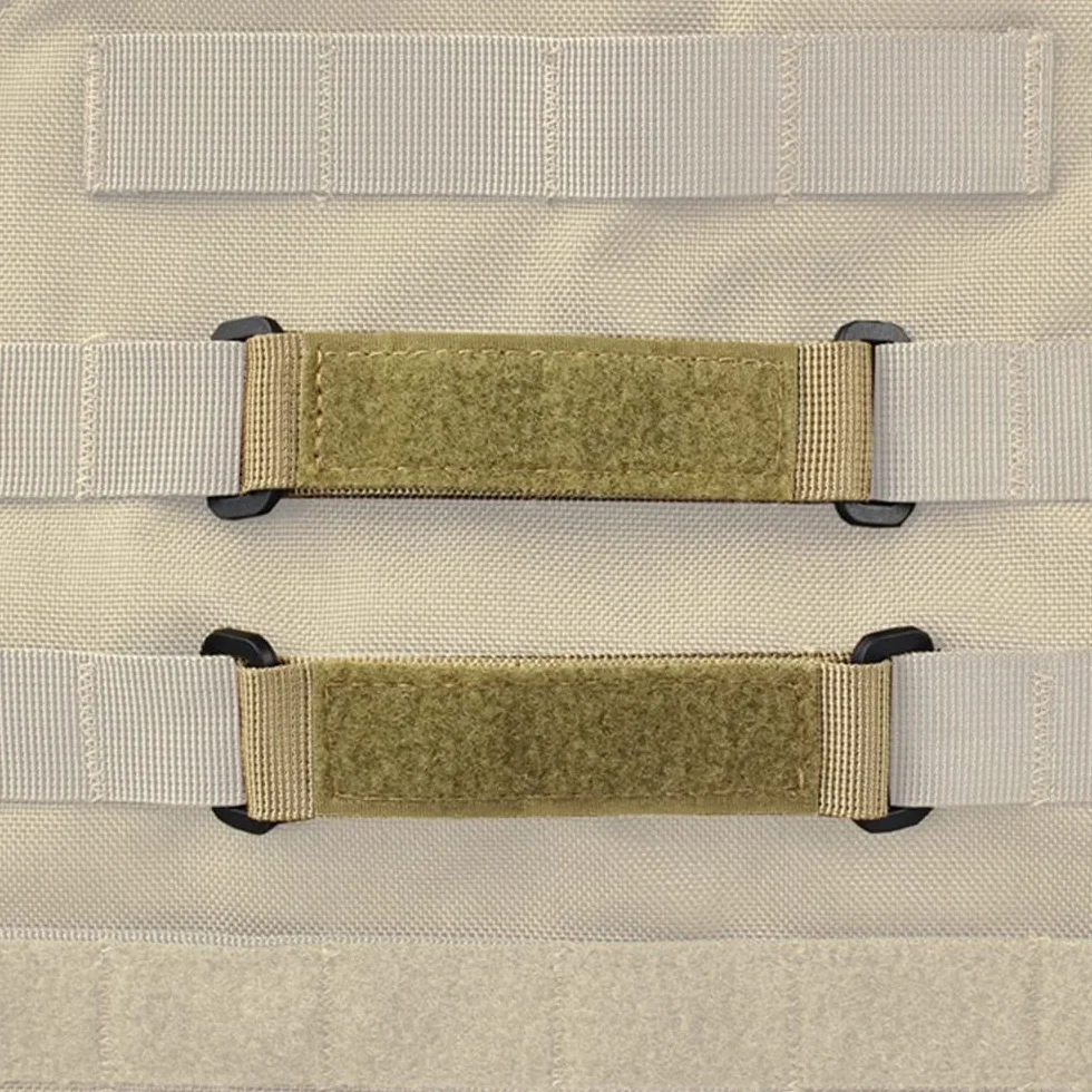 DONGKER 3 Toppe tattiche con Attacco Molle, Strisce tattiche Molle per Badge e Zaini