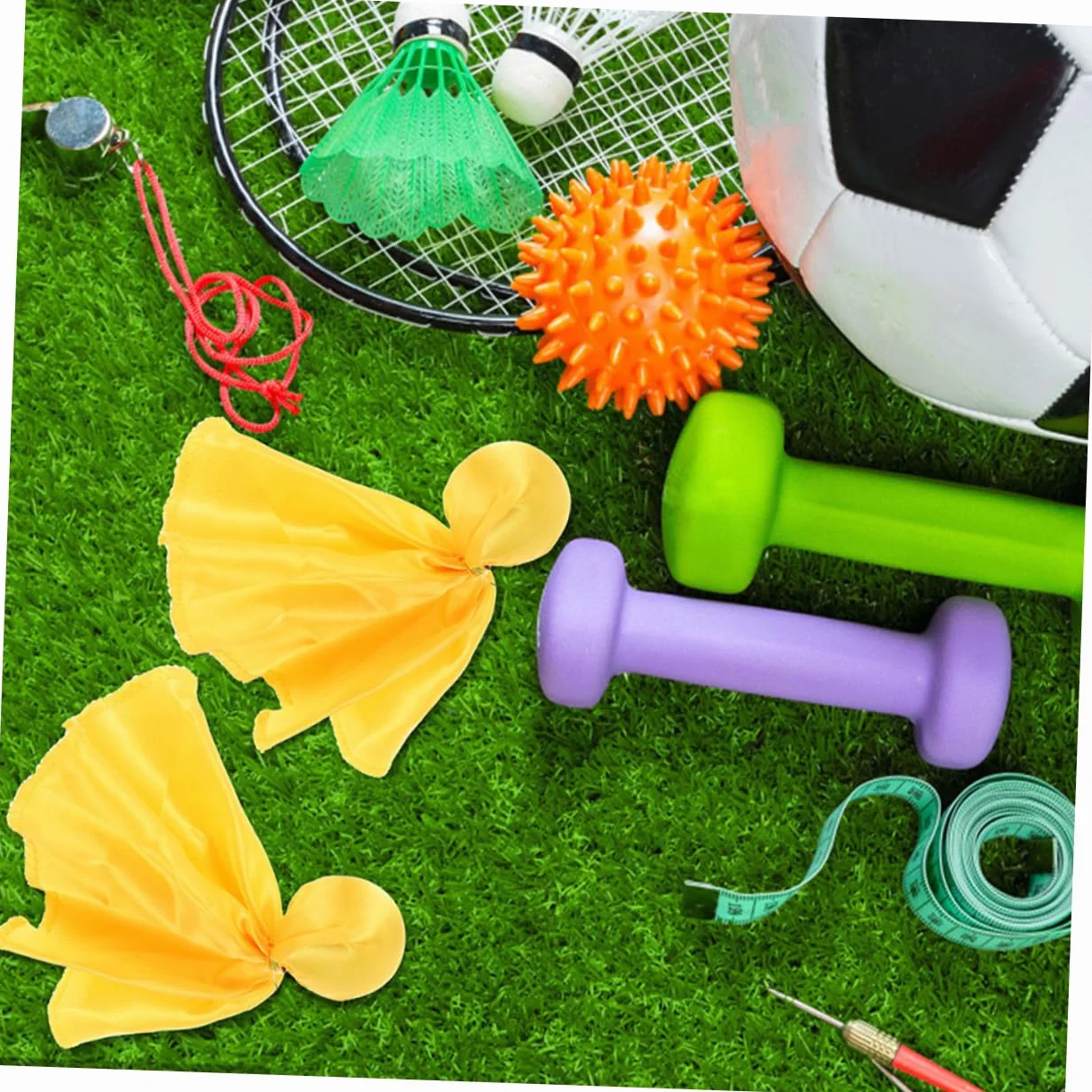 Milisten Bandiere Arbitrali Rosso Nylon Rugby Calcio Flag Football 6 Pz