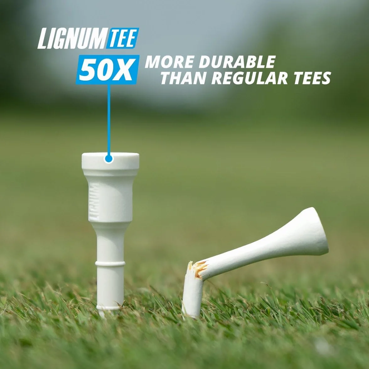 Lignum Tees 72 mm As Bag 12 Pezzi, Multi: Taglia: 72 mm