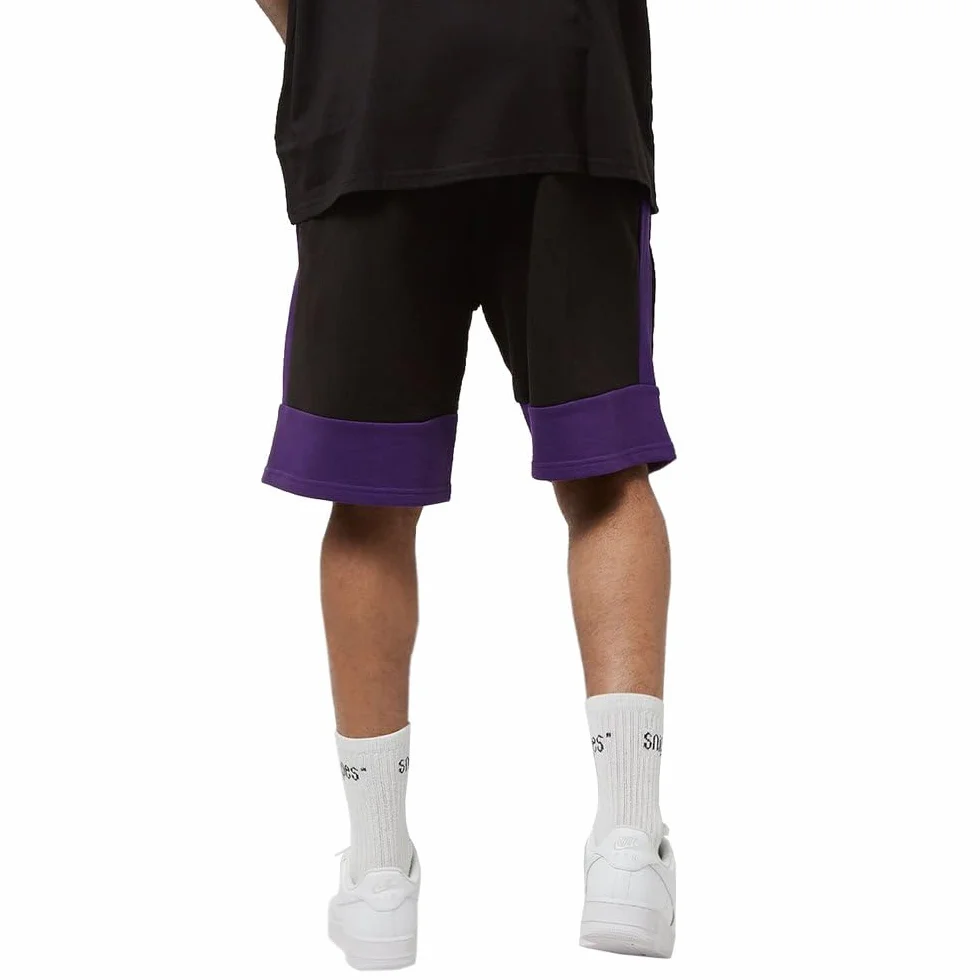 New Era - NBA Colour Block Los Angeles Lakers, Pantaloncini Uomo