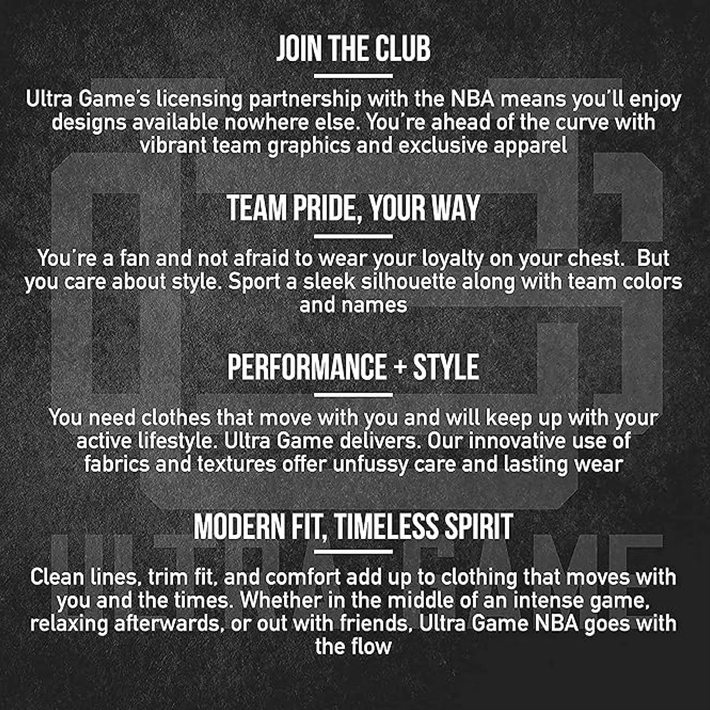 Ultra Game Set felpa con cappuccio e pantaloni della tuta ufficiali NBA per ragazzi super morbidi
