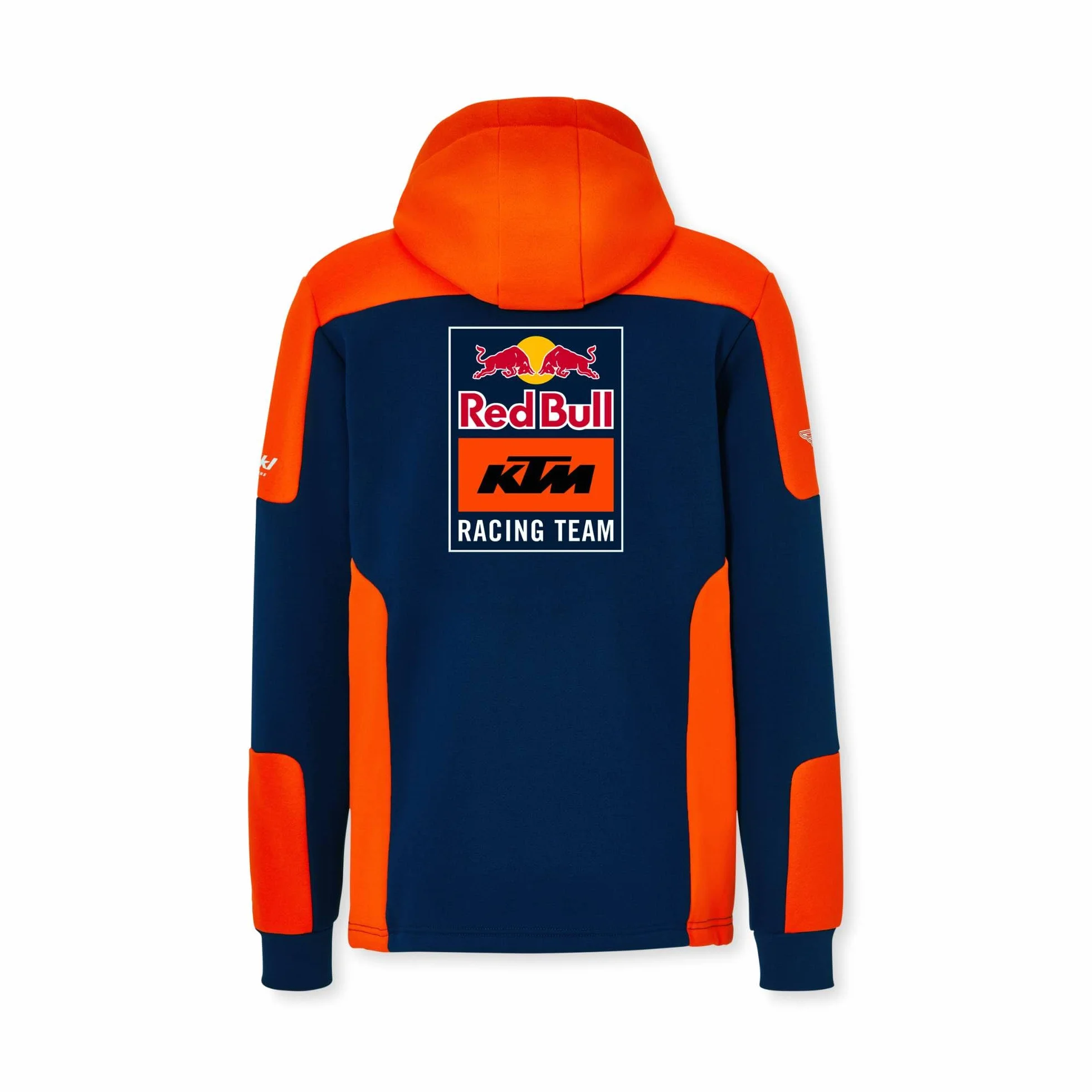 Red Bull - Felpa con Cerniera Replica Team KTM - Merchandising Ufficiale, Stampa Dinamica Racing, qualità Premium - Uomo - Taglia S - Blu/Arancio