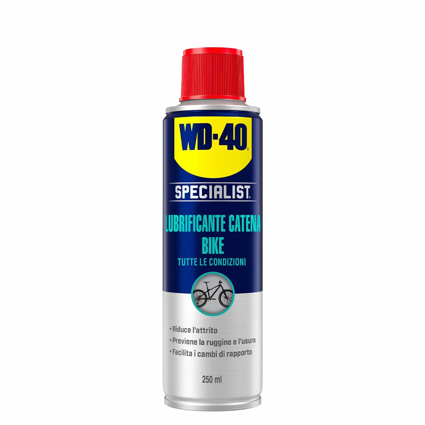 WD-40 Specialist Bike Lubrificante Catena Bici 250ml Olio Spray Antiruggine