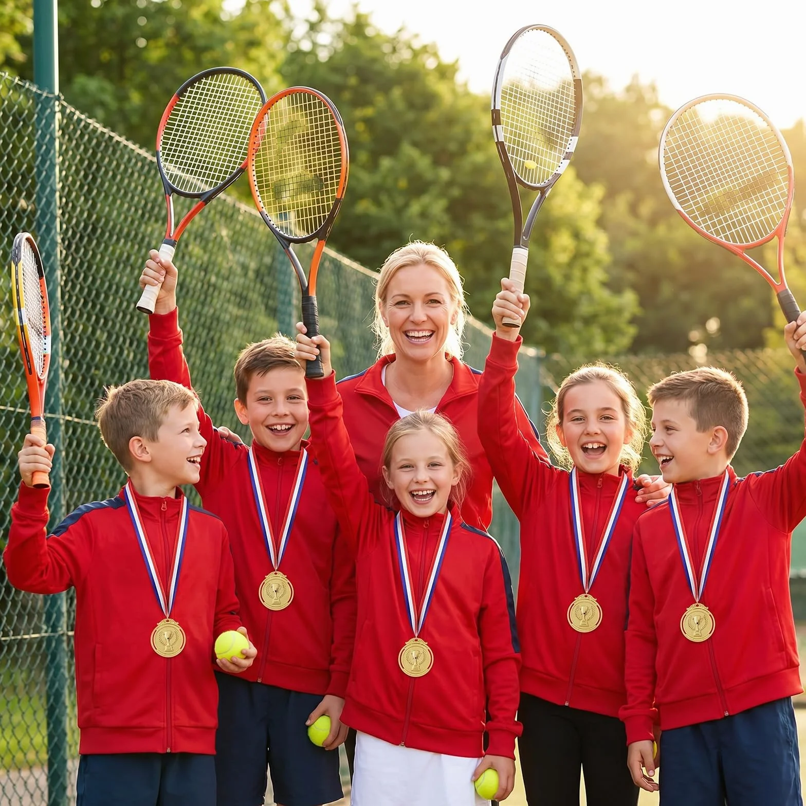 Medaglie d'oro in Metallo con Nastro per Compleanno Bambini, Vincitore Calcio 12 Pezzi