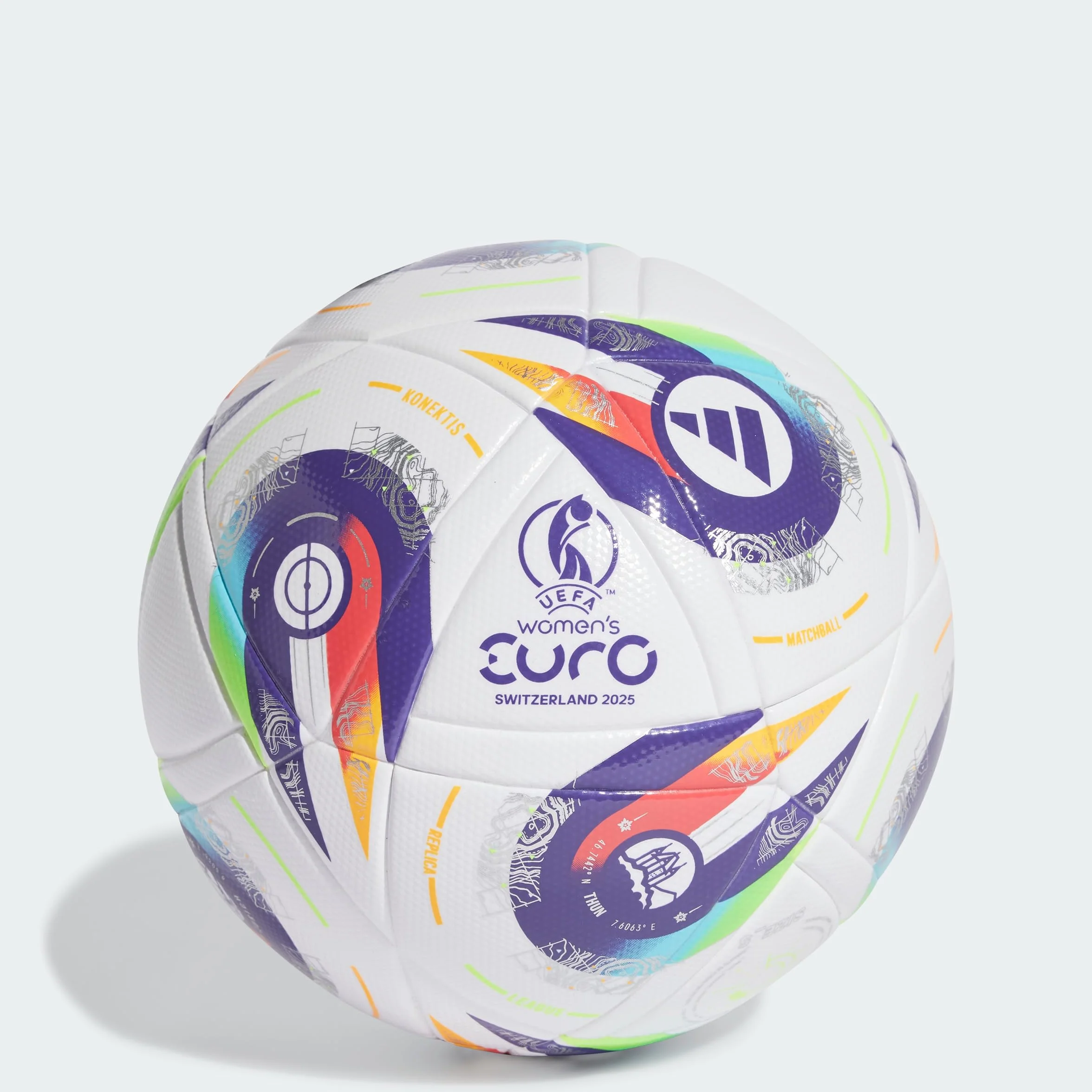 Adidas Sfera Laminata Piłka Nożna Euro 2025 Damska
