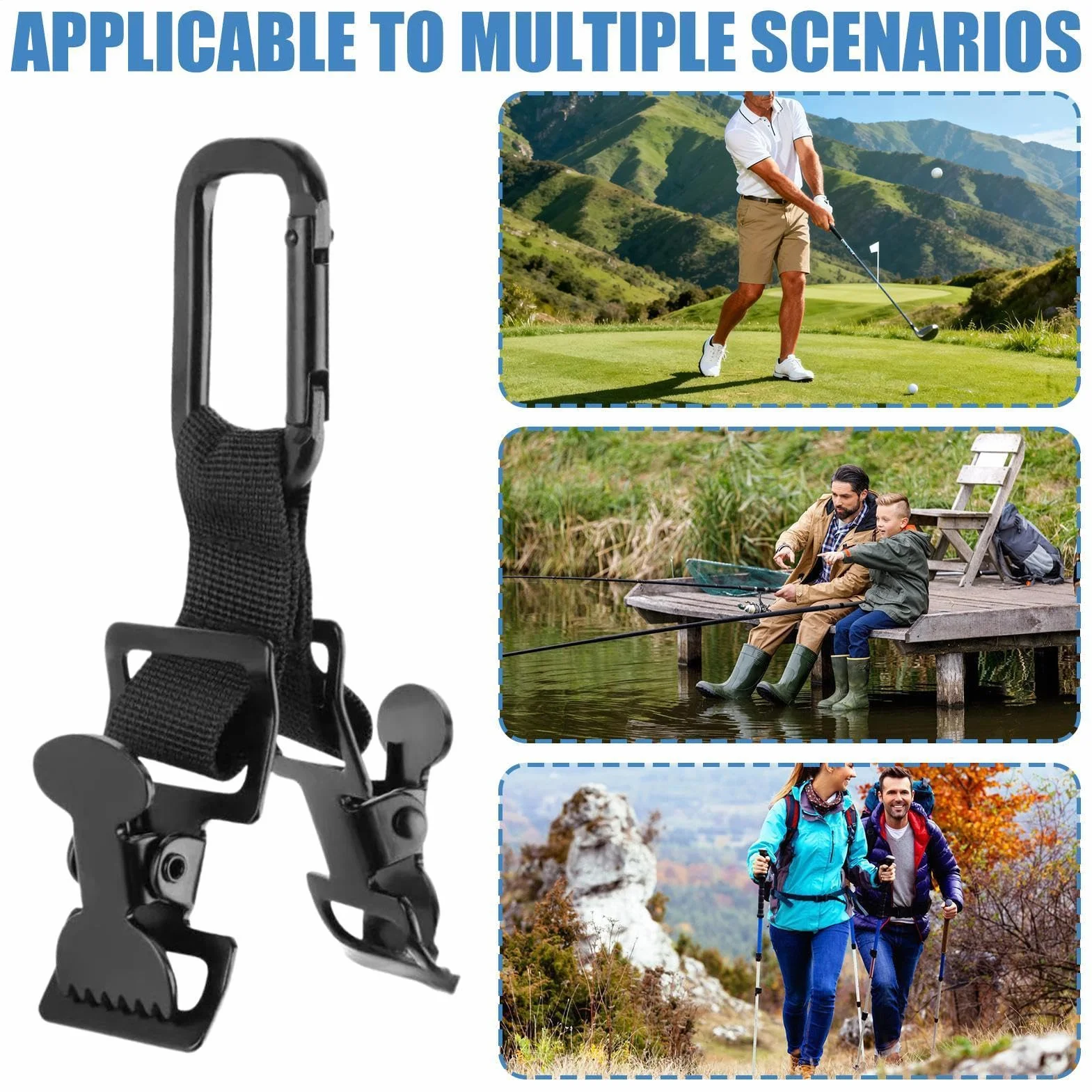 Supporto A Clip Per Guanti Da Cintura - Attrezzo Multifunzionale Con Potente Clip Porta Guanto