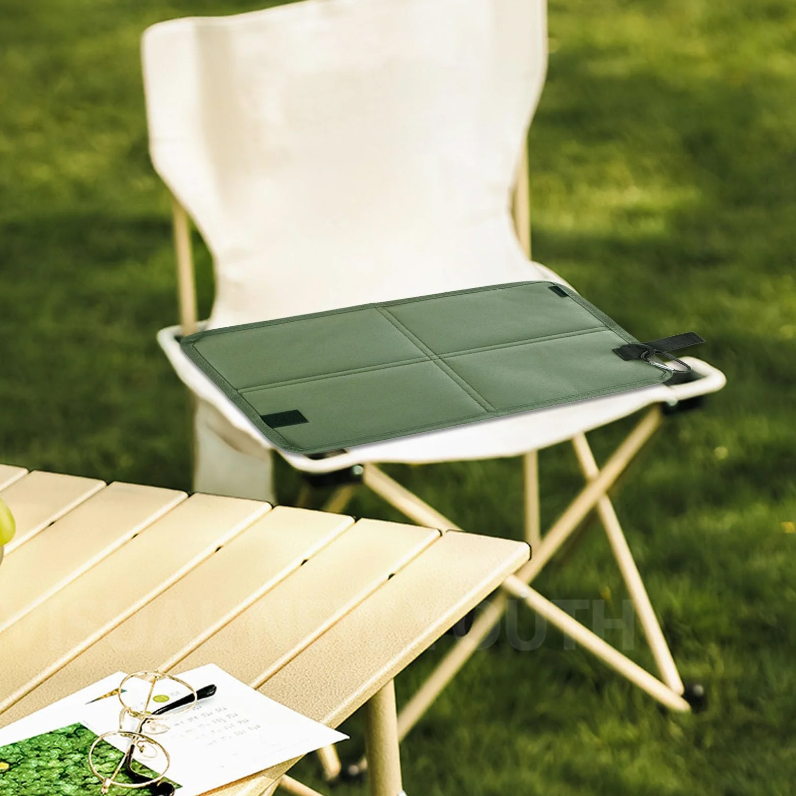 Cuscino Sedile Stadio Portatile Pieghevole per Viaggi Campeggio Picnic