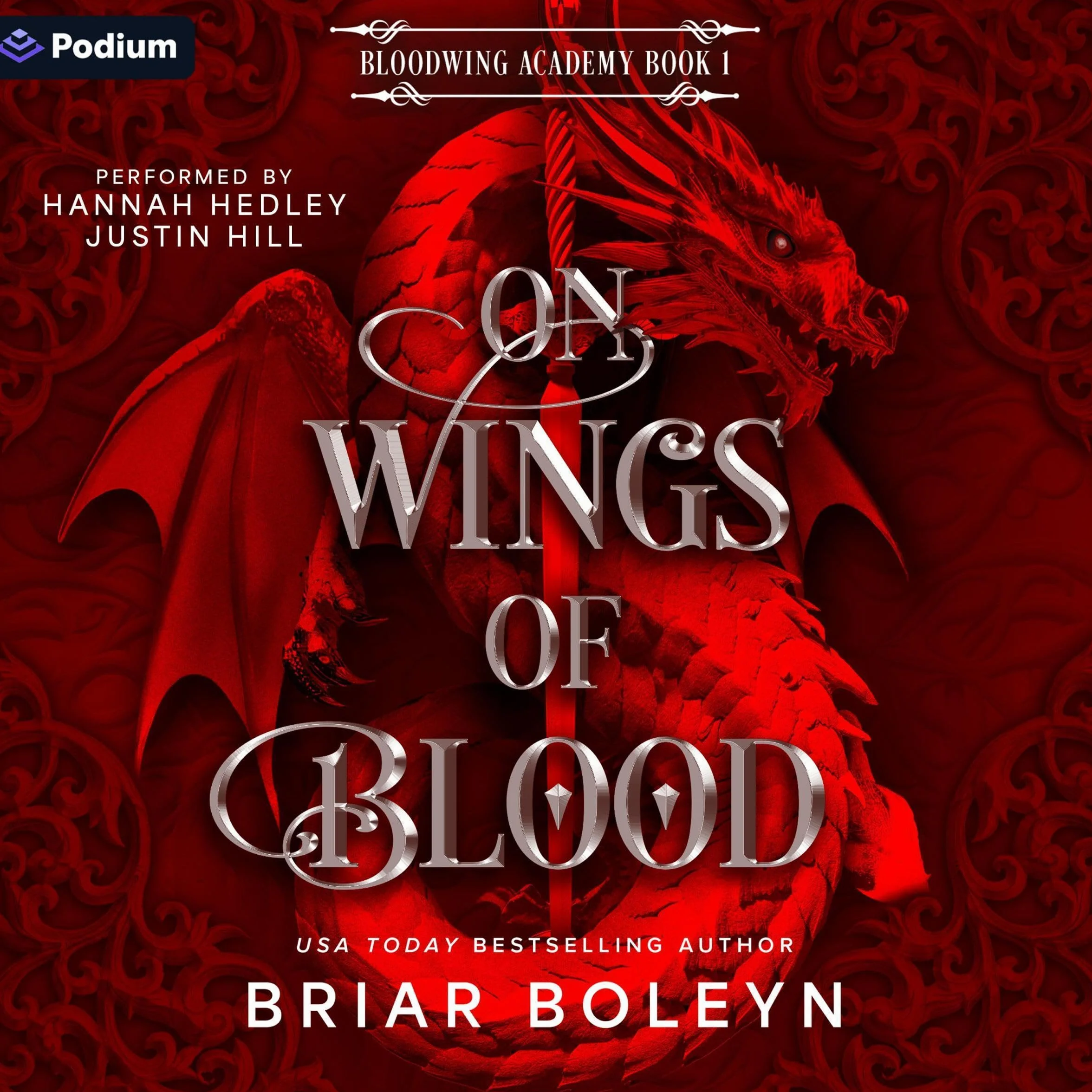 On Wings of Blood: Bloodwing Academy, Book 1