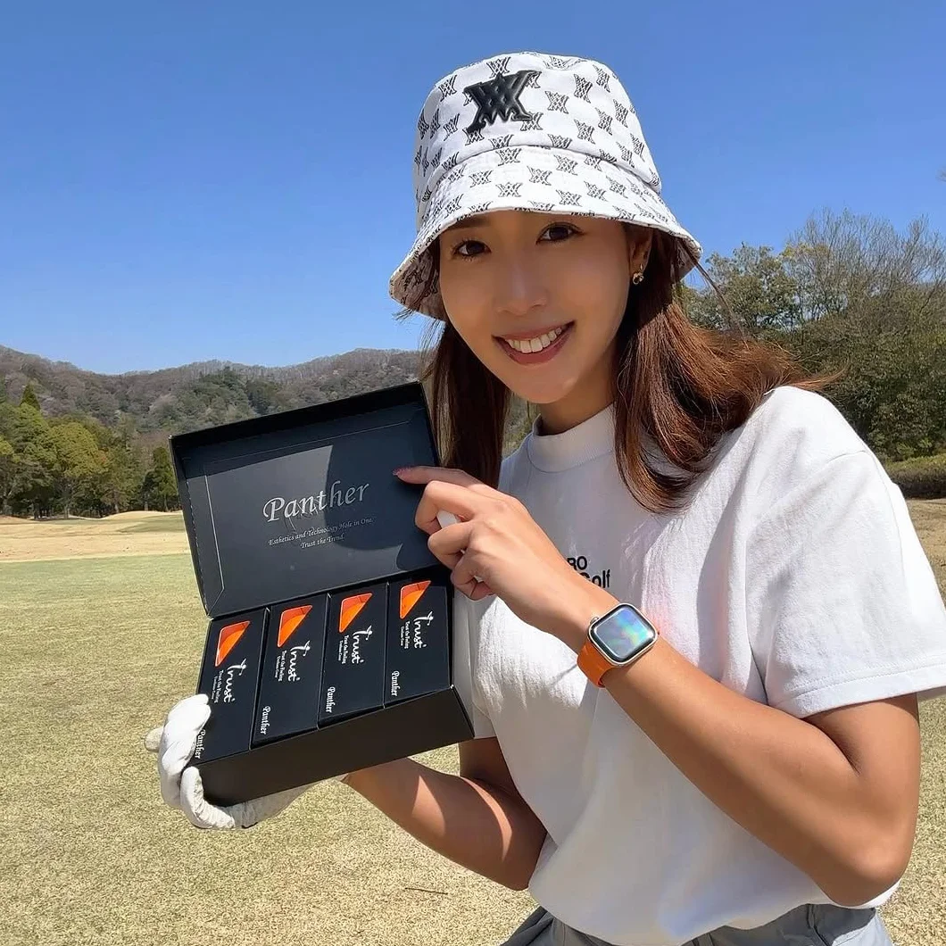 Trust Panther Pallina da Golf Rompere 100 Grande Nucleo Max Distanza Volo Precisione Sensazione Ultra Morbida Copertura Uretano