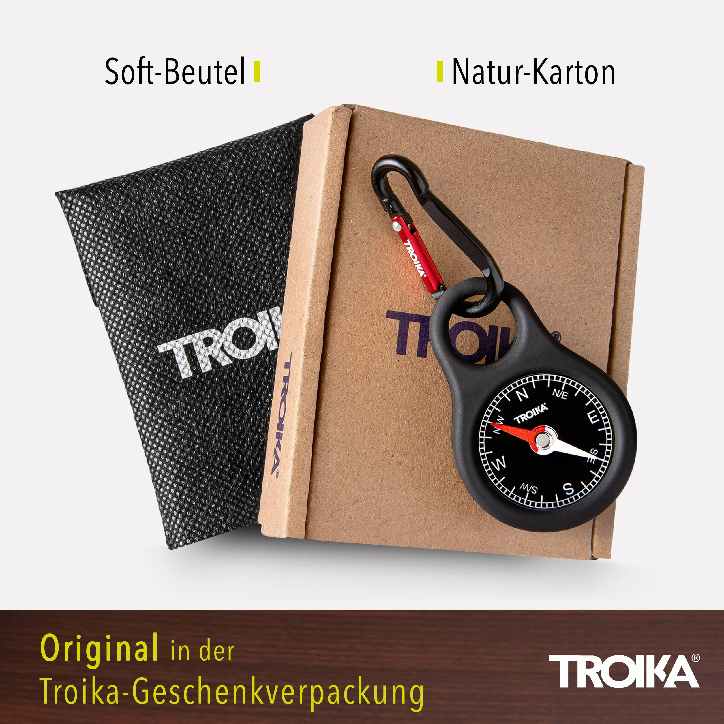 Troika WEGWEISER Modern 9, 8cm Schwarz