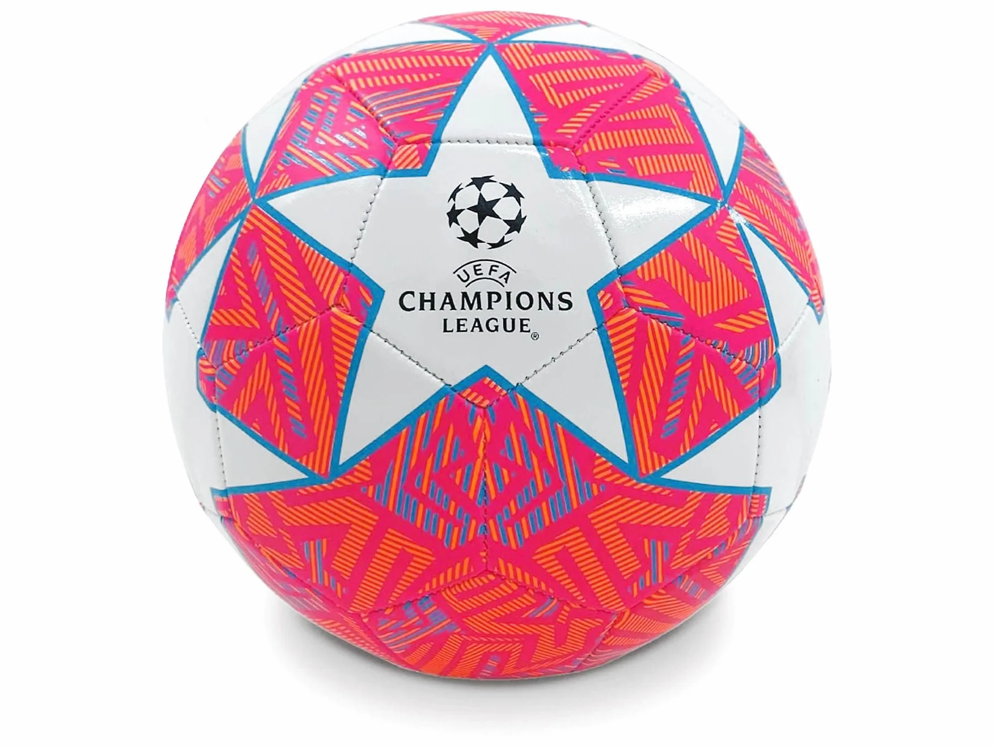 Mondo Toys Pallone da Calcio Cucito CHAMPIONS LEAGUE Prodotto Ufficiale misura 5 300 g 2 colori assortiti