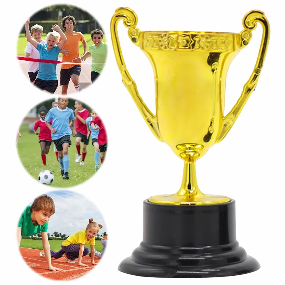 Mini trofeo oro per bambini premio coppa sportiva bomboniere