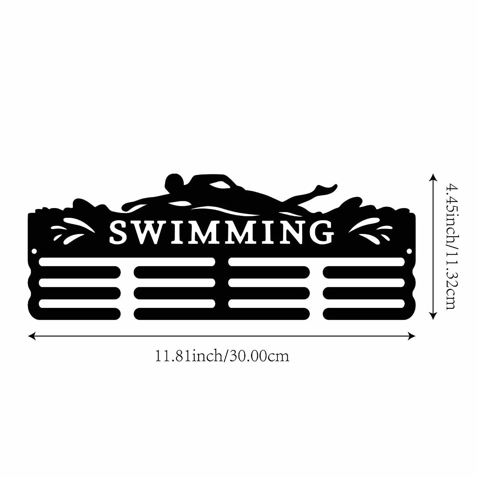 Organizzatore per Medaglie, Espositore per Medaglie, Supporto Sospeso in, Robusto Porta Medaglie, Nuoto