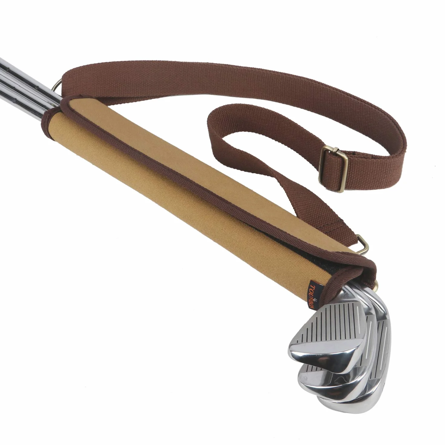 TOURBON Borsa leggera in tela da golf con tracolla