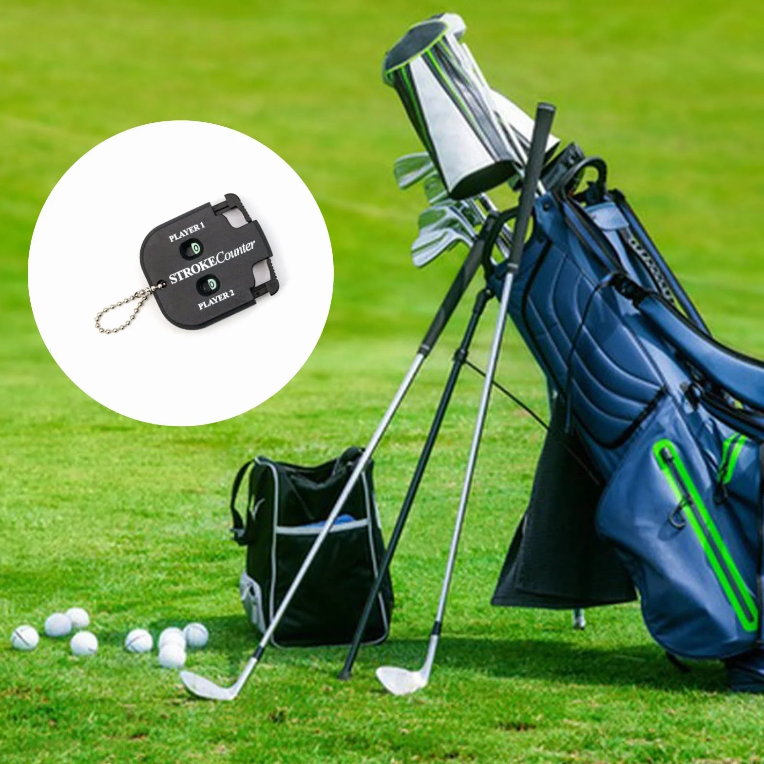 Cerioll Contatore di Punteggio da Golf Manuale Portatile, Leggero e Durevole per Scuola/Eventi Sportivi
