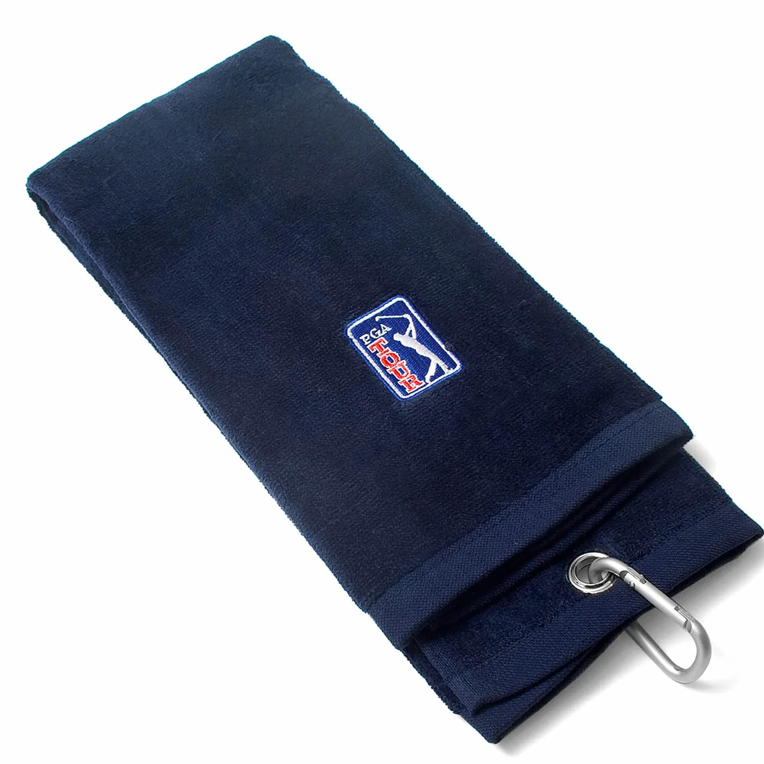 PGA Tour Asciugamano da Golf, Colore Blu, 16.5 x 19 Pollici