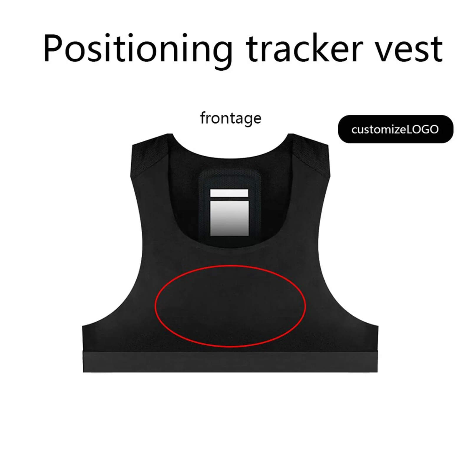 Gilet Localizzatore GPS Da Calcio Sportivo Traspirante Attrezzatura Da Allenamento