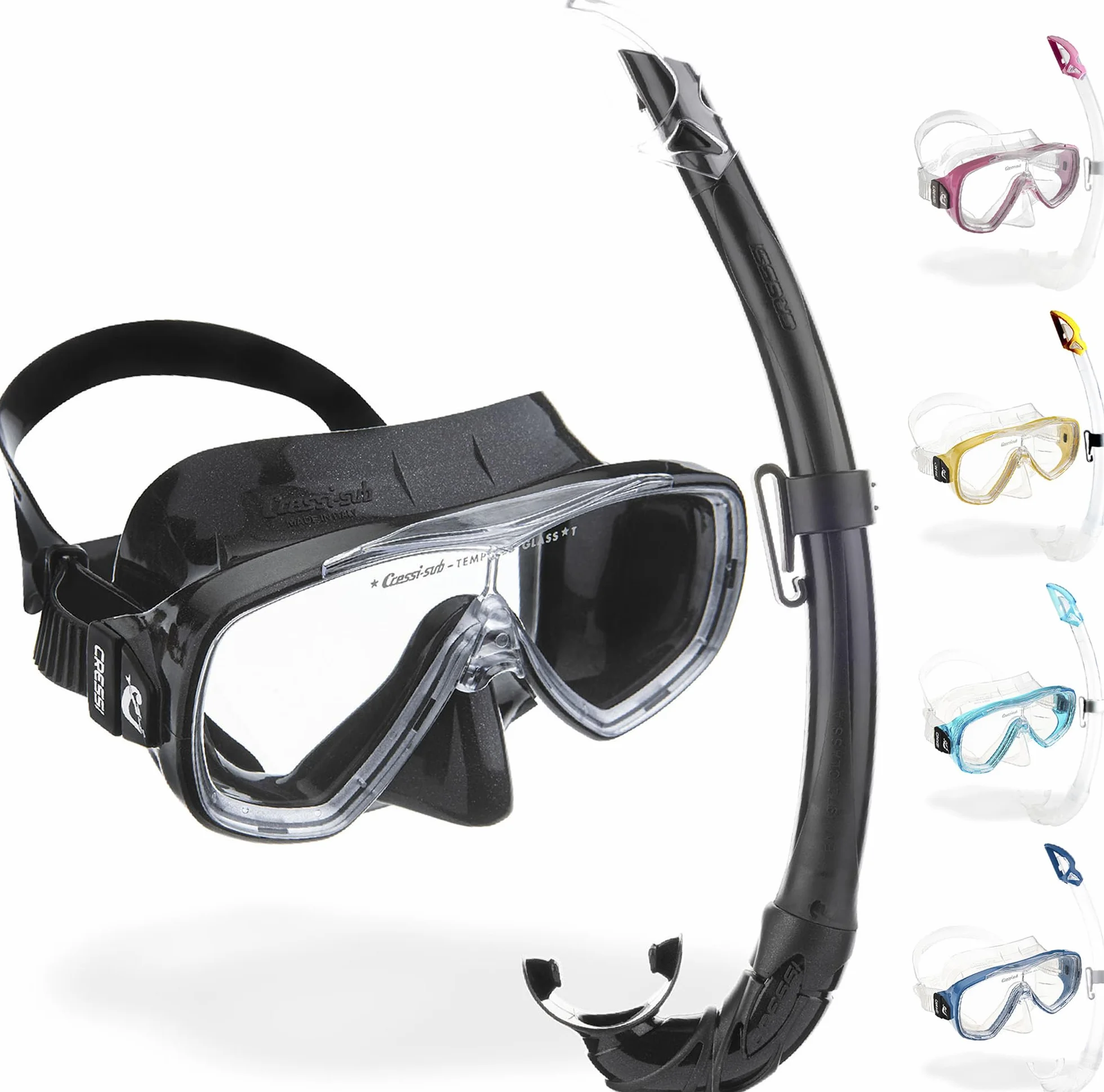Cressi Onda Mare Combo Set Maschera Sub Onda e Snorkel Mexico