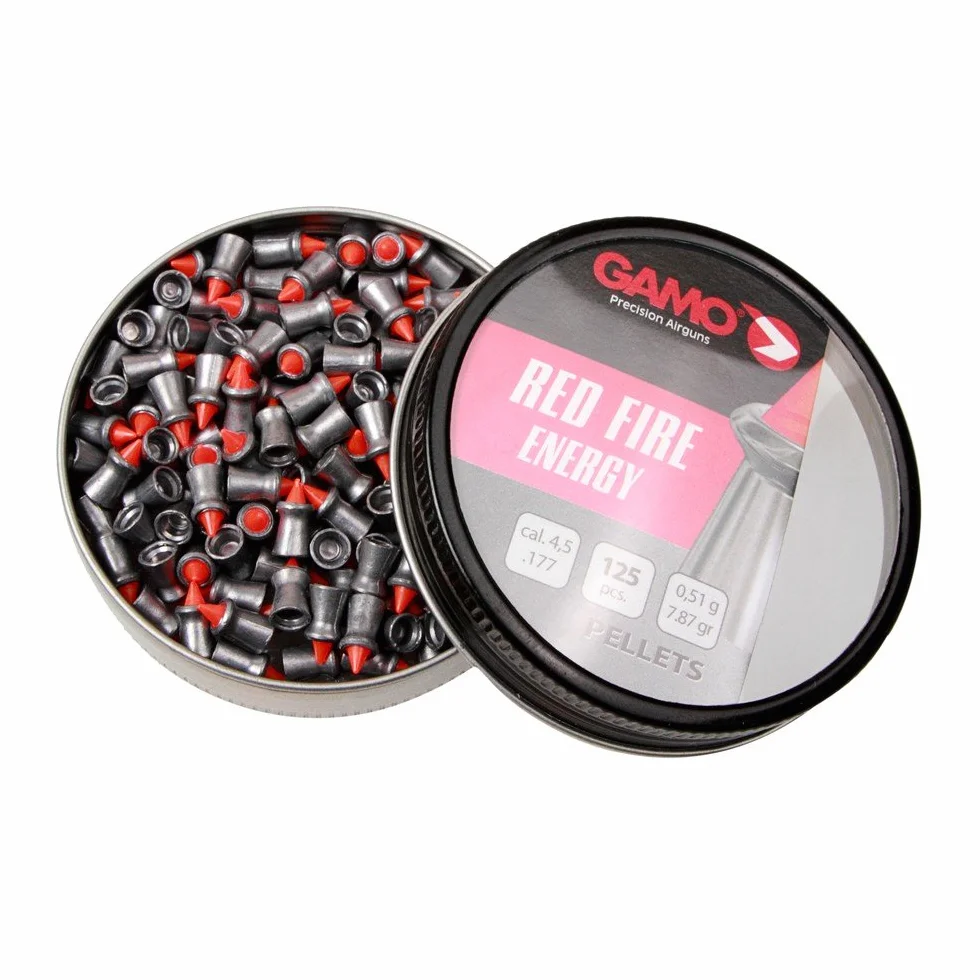 Pallini di piombo Gamo 2740-X calibro 4,5 mm 125 pezzi per pistola ad aria compressa