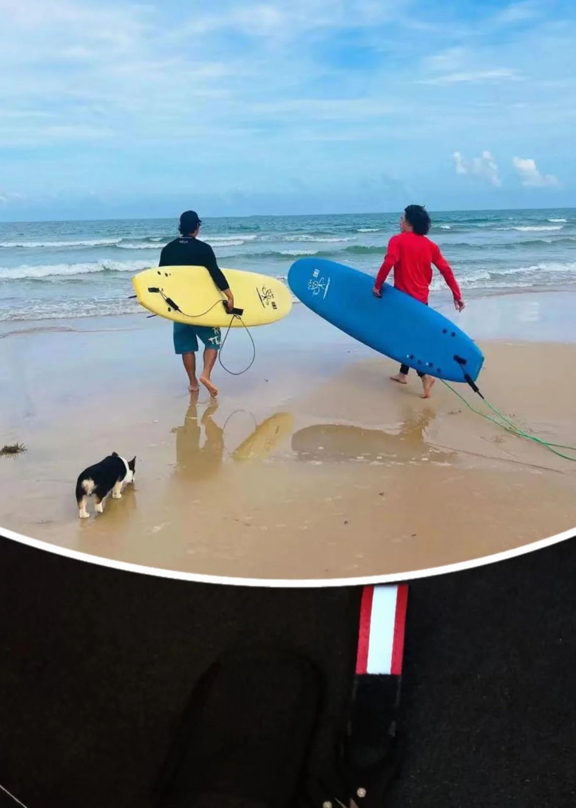Haihong Coltello di sicurezza per sci immersioni windsurf Grigio