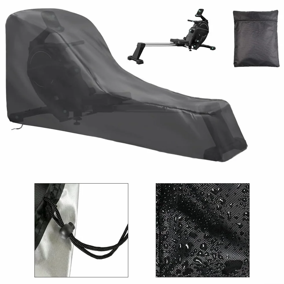Copertura per vogatore Concept 2 impermeabile antivento tessuto Oxford 210D 208 x 104 x 61 cm