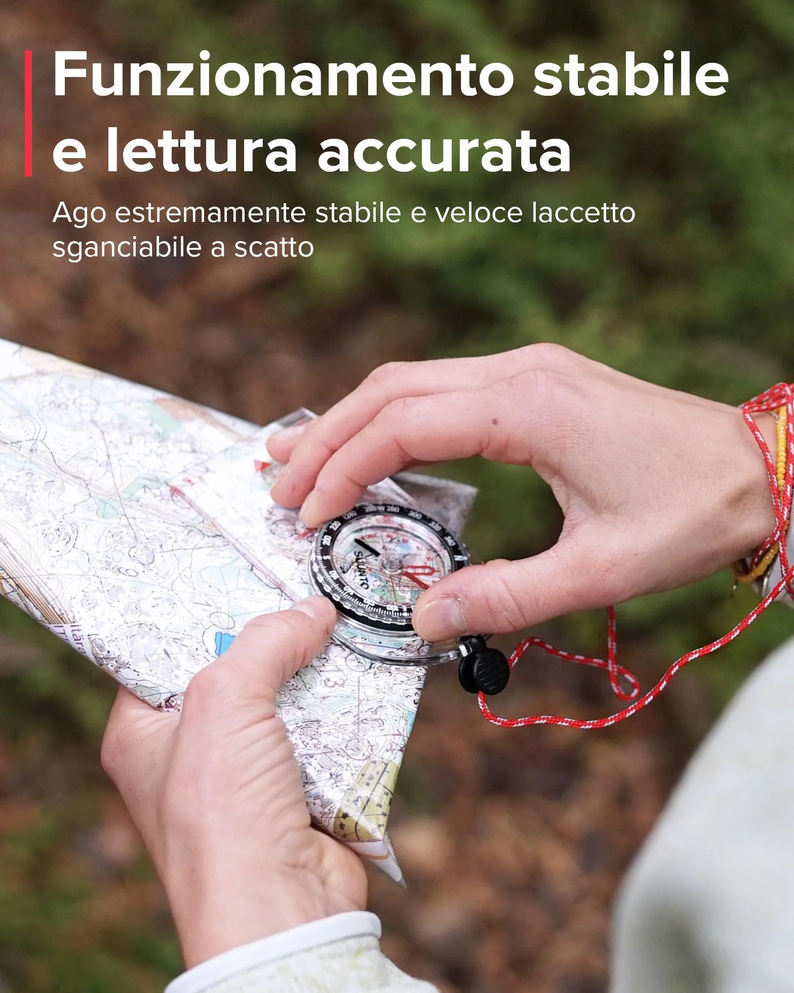 SUUNTO A-10 Bussola Robusta Navigazione Professionale, Compass Multifunzione Impermeabile