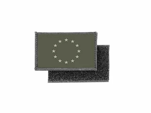 Toppa con stemma della bandiera dell'Europa dell'Unione europea
