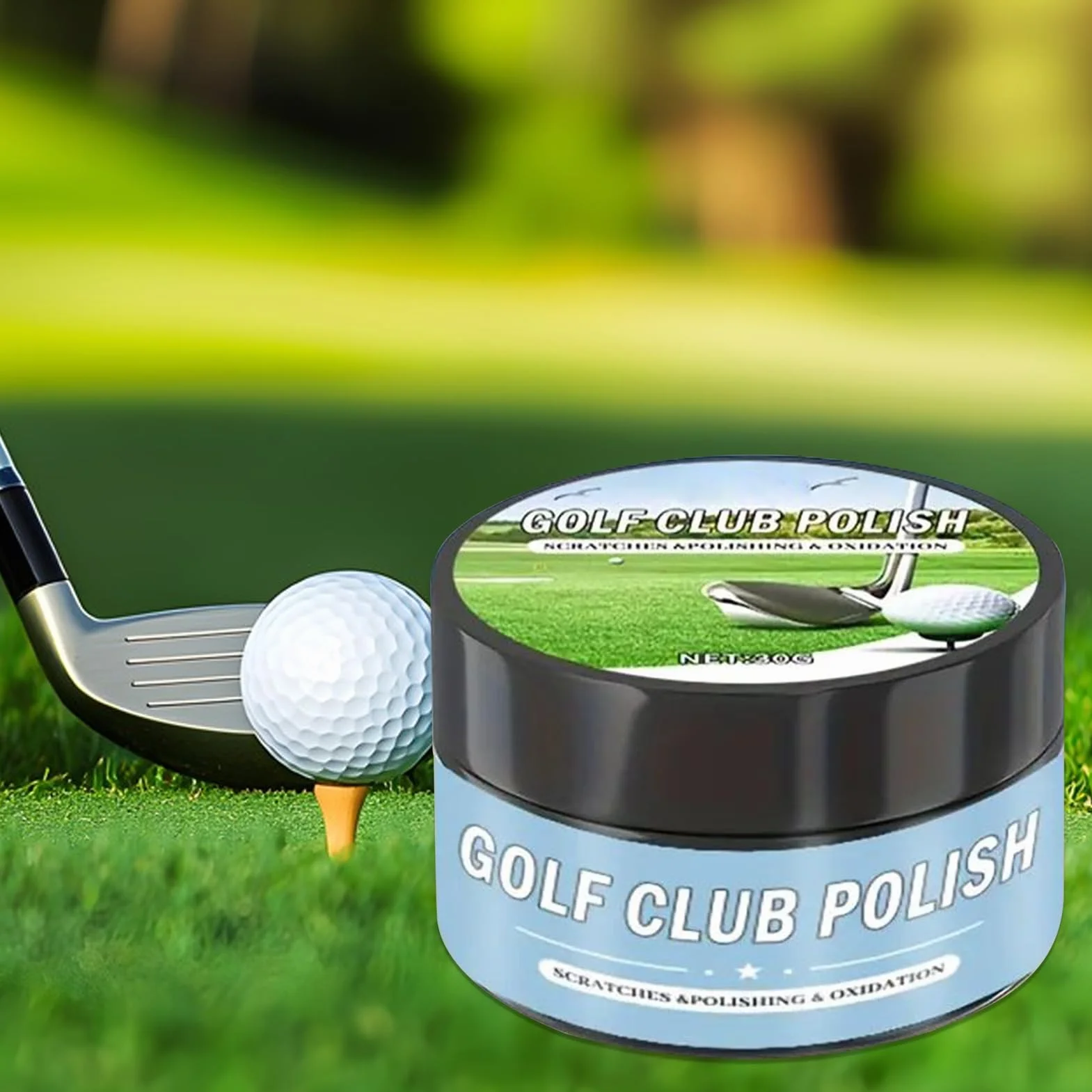 Set di Pulizia per Golf Generico Golf Club Polace 30G - Pasta Lucidante in Ferro, Crema Antiruggine