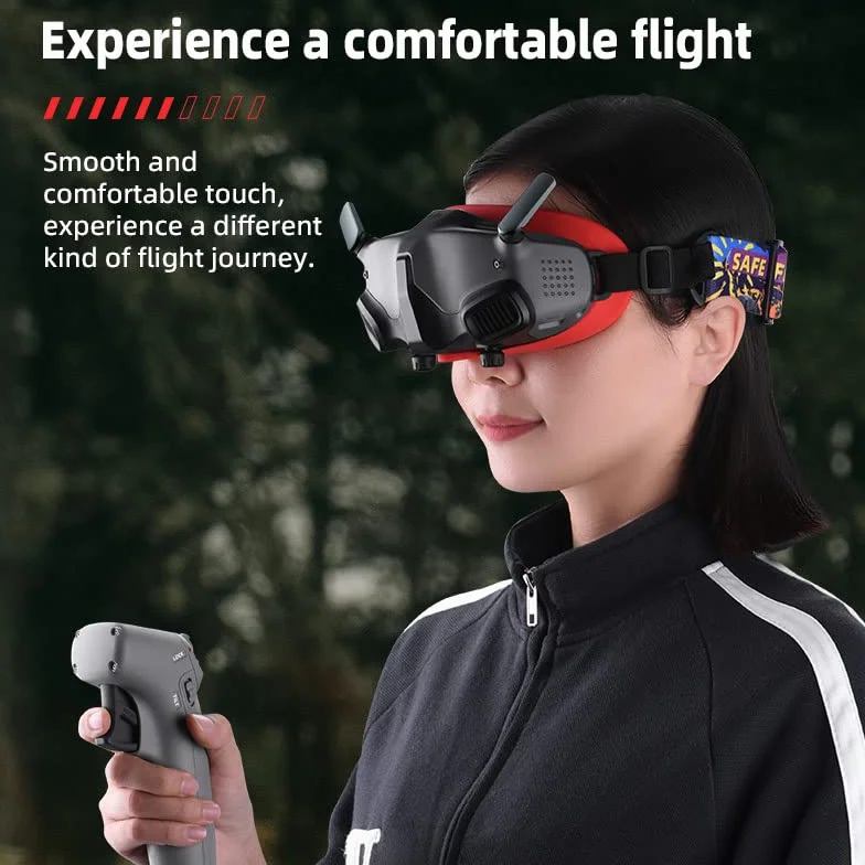 Silicone Copertura Protettiva per DJI Avatar Goggles 2 (Czarny)