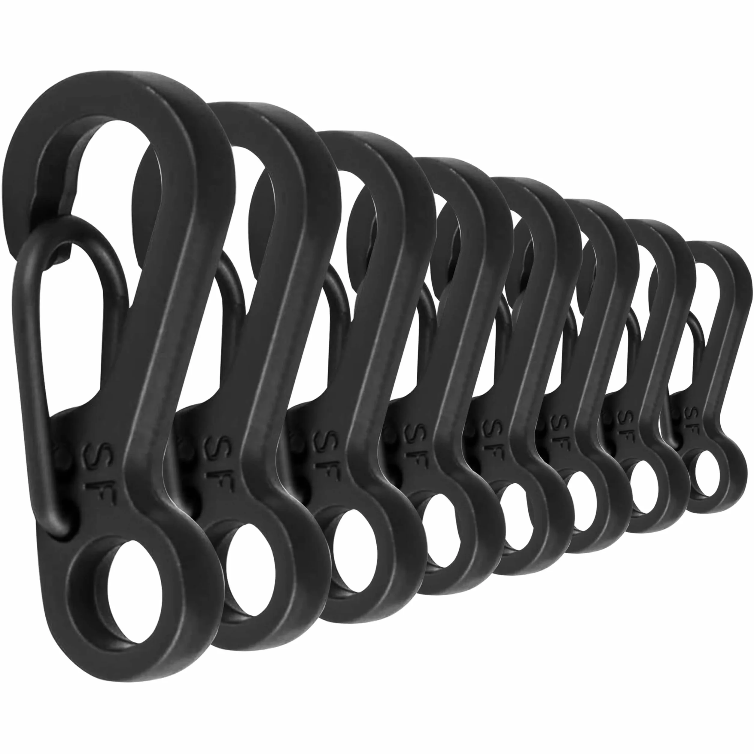 Moschettoni Lega Zinco 15kg Portachiavi Escursionismo Arrampicata Viaggio