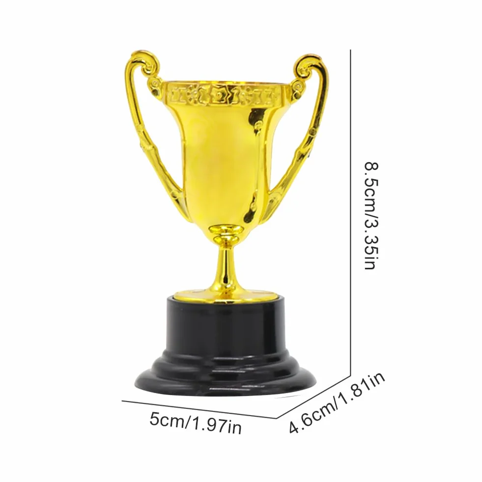 Mini trofeo oro per bambini premio coppa sportiva bomboniere