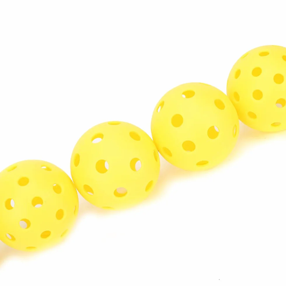 Palla da Pickleball Rimbalzo Elevato PE Leggera per Interno Esterno