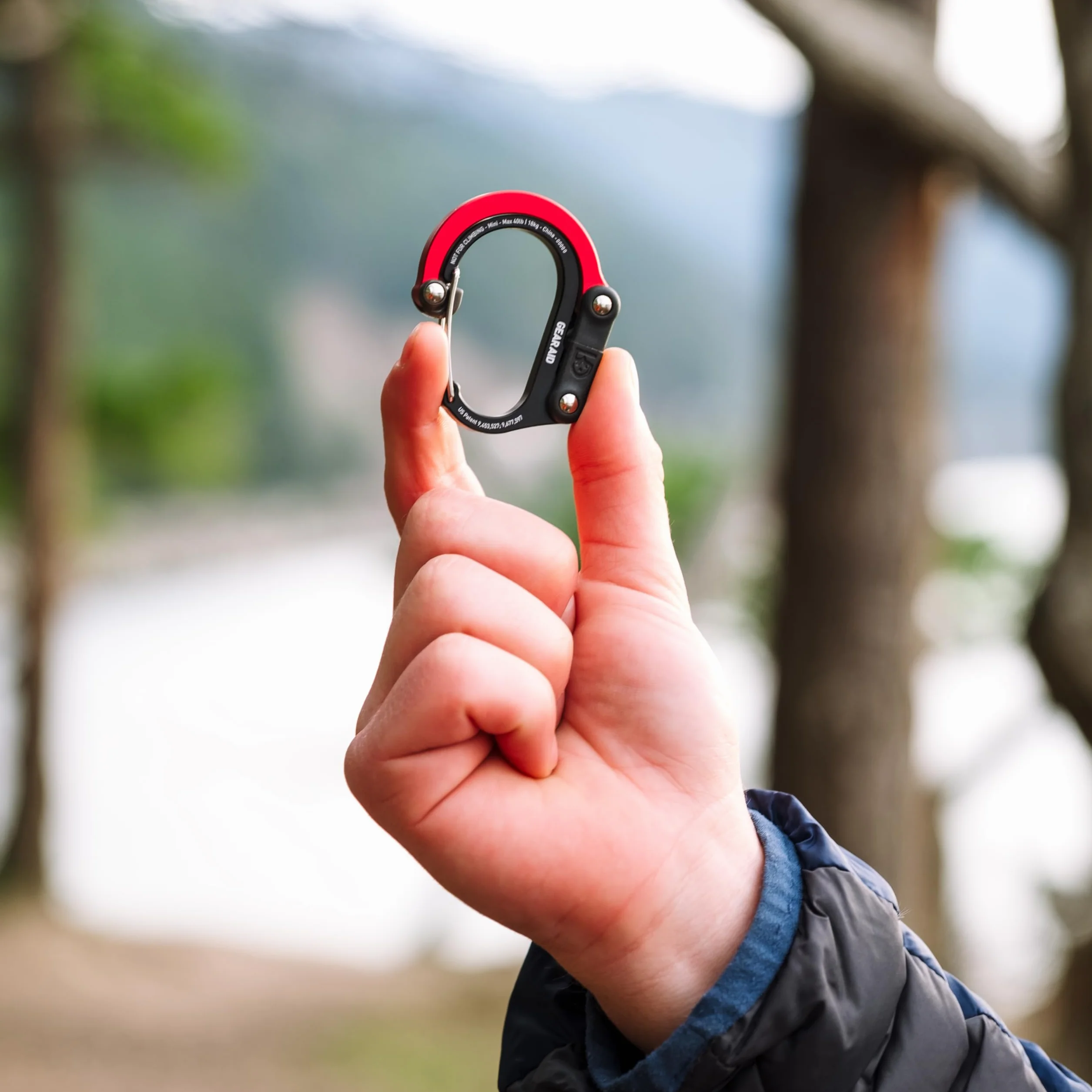GEAR AID HEROCLIP Mini Moschettone e Gancio per Appendere Borse