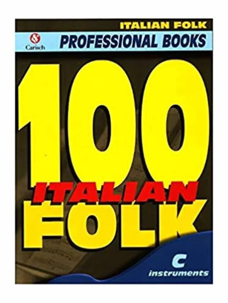 100 italian folk for c instruments. Spartito
