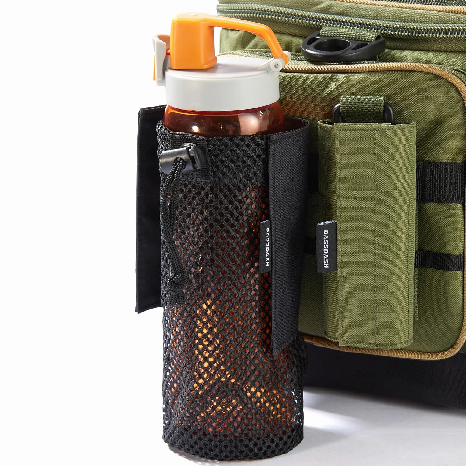 Bassdash Borsa Tattica Molle per Bottiglia d'Acqua Pieghevole in Rete