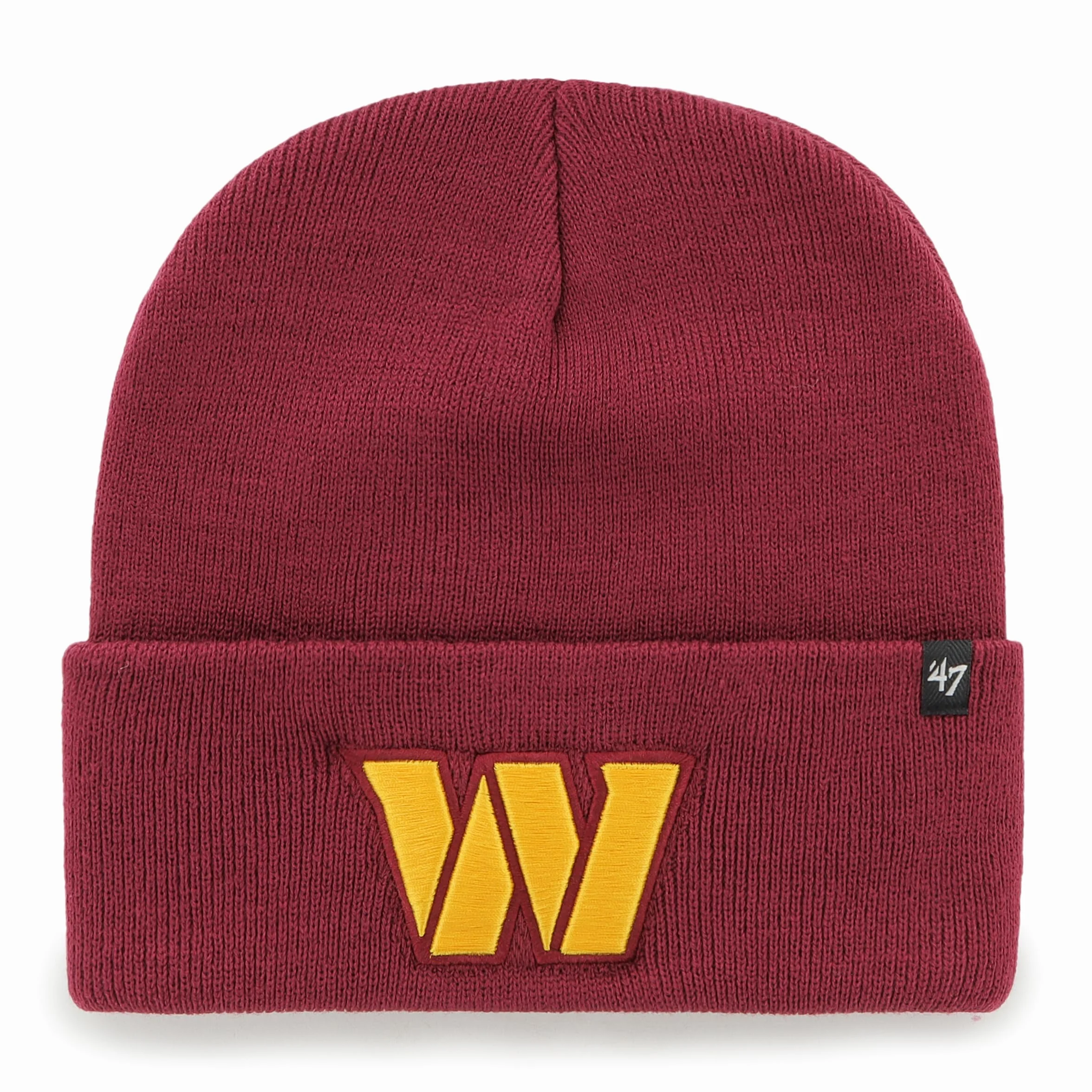 '47 NFL Washington Commander, maglia unisex, con logo della squadra, colore rosso, Rosso Cardinale, Taglia unica
