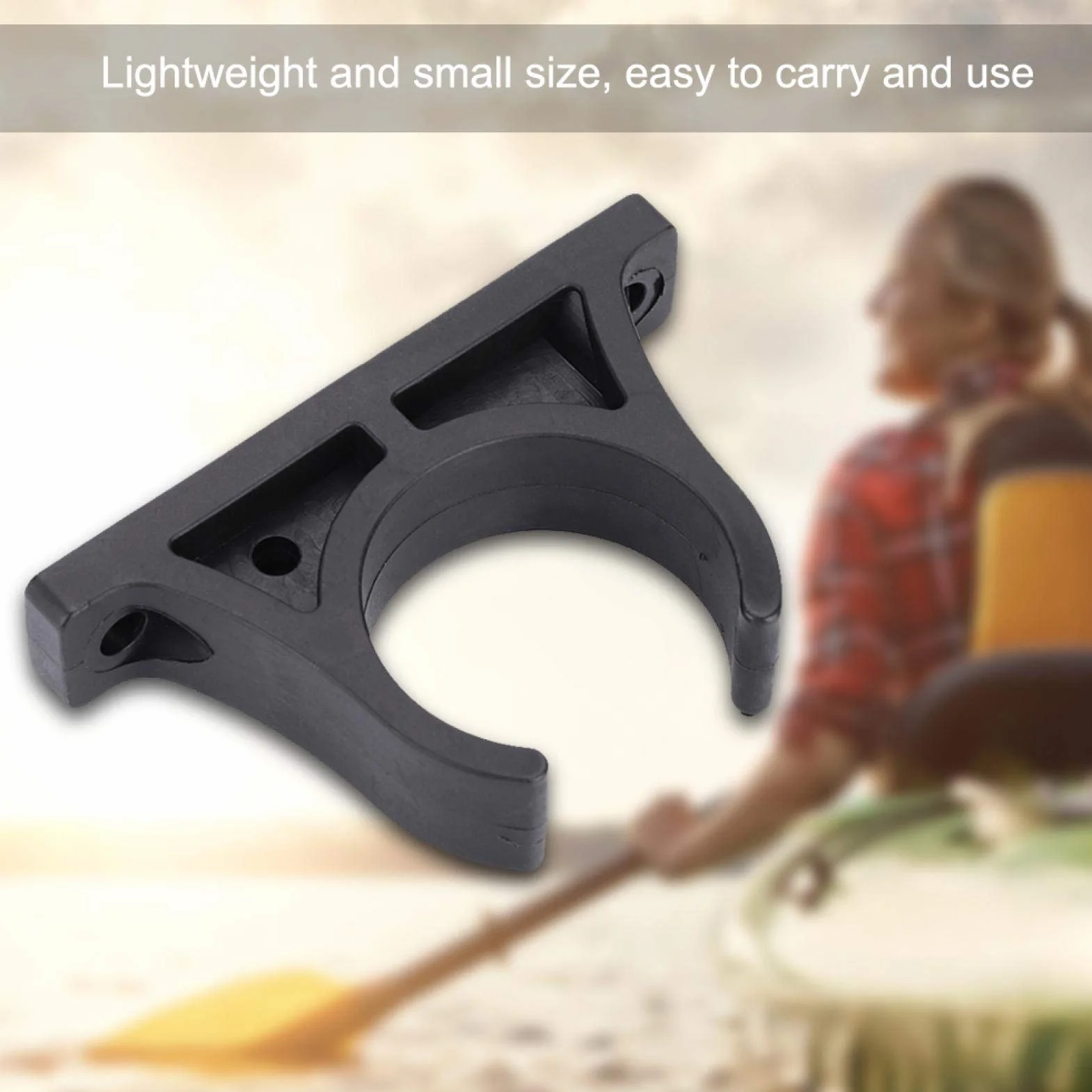 Alomejor Supporto per Pagaia per Canoa Clip per Barca Remo da Kayak