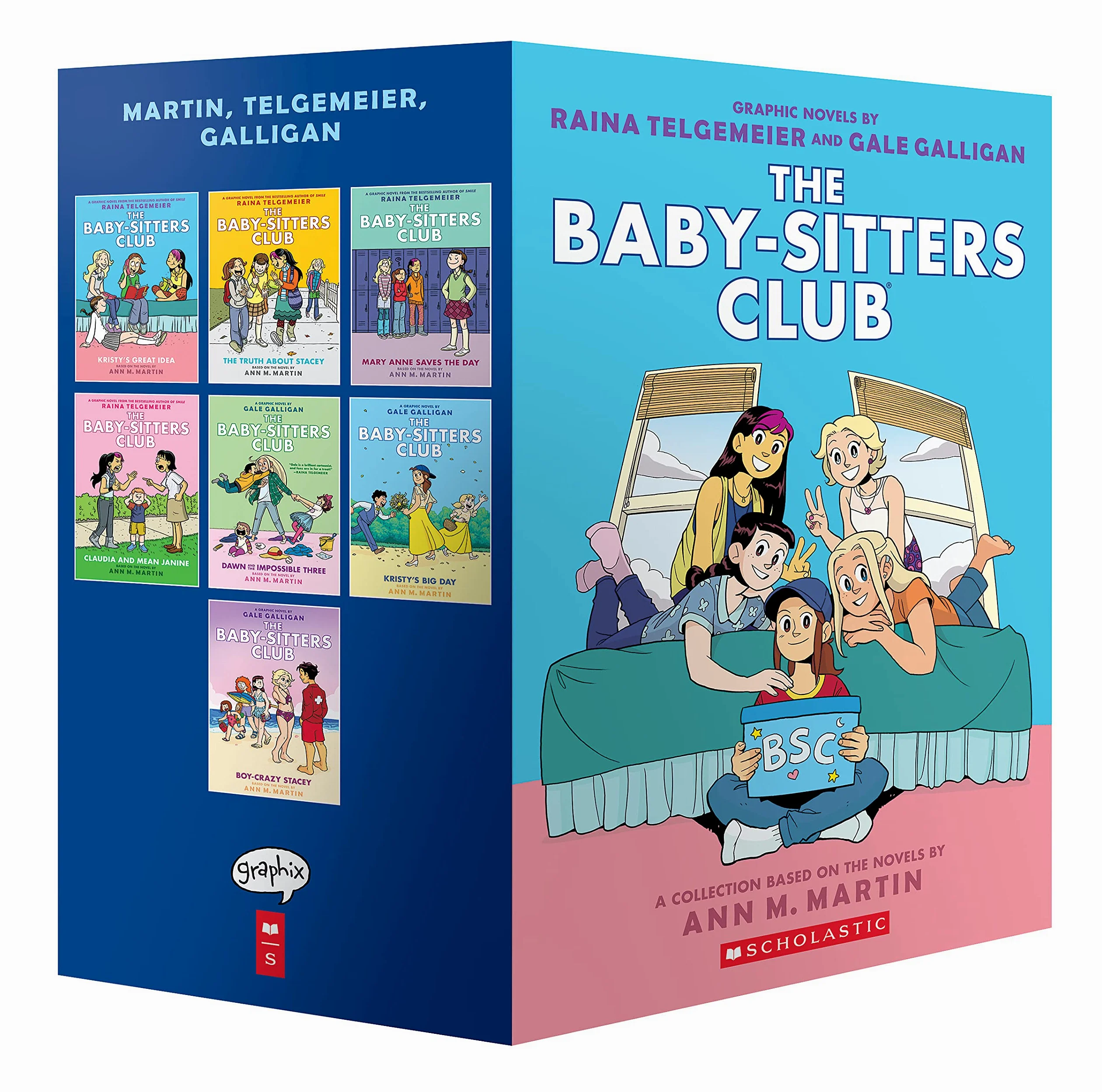 The Baby-sitters Club 1-7: Full-Color Edition
