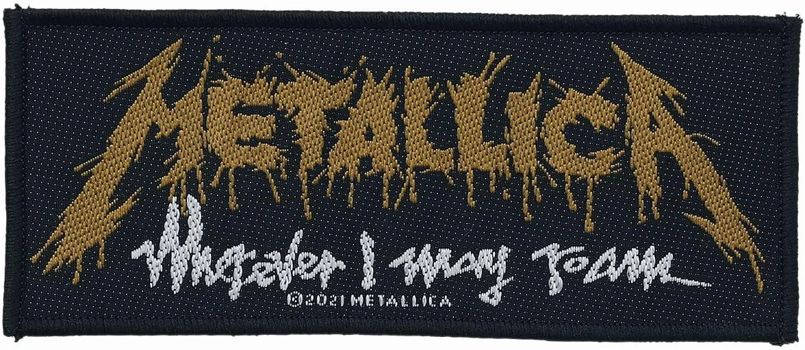 Metallica Wherever I May Roam Unisex Toppa nero/bianco/giallo 100% poliestere