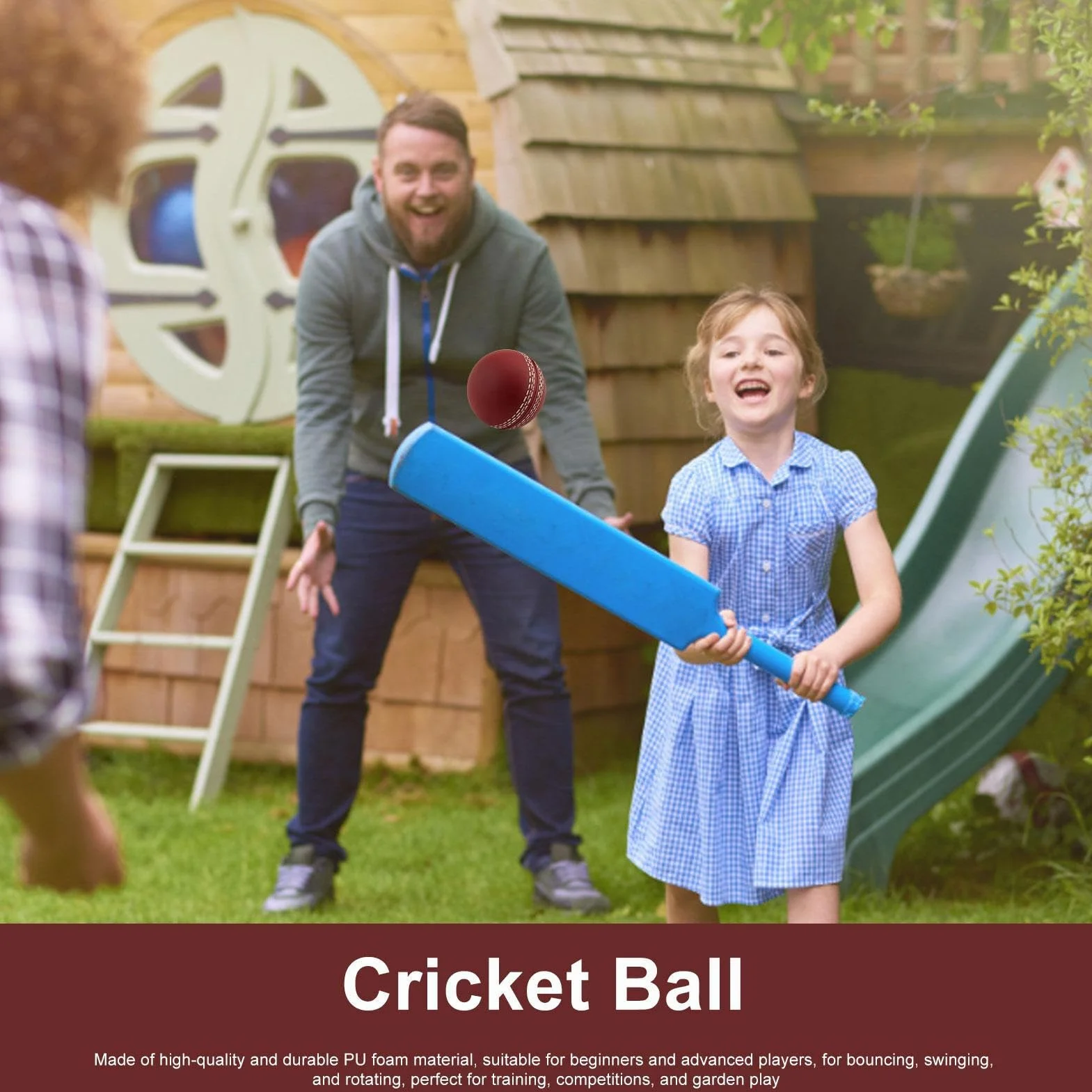 Palla da Cricket Sportiva per Allenamento - Palline da Cricket Cucite a Mano per Club, Interno ed Esterno
