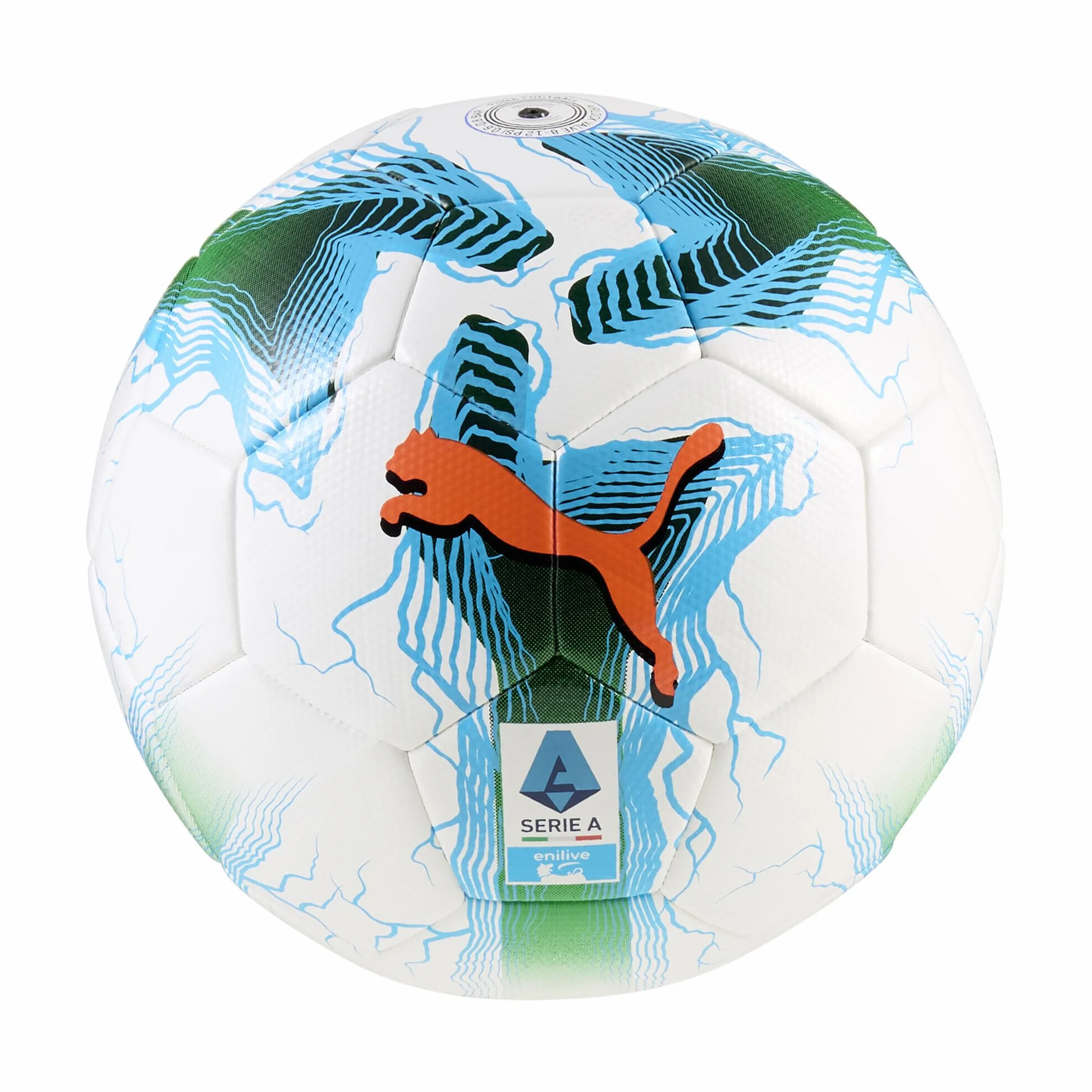 PUMA Pallone da Calcio Orbita Serie A 4 White Multicolor