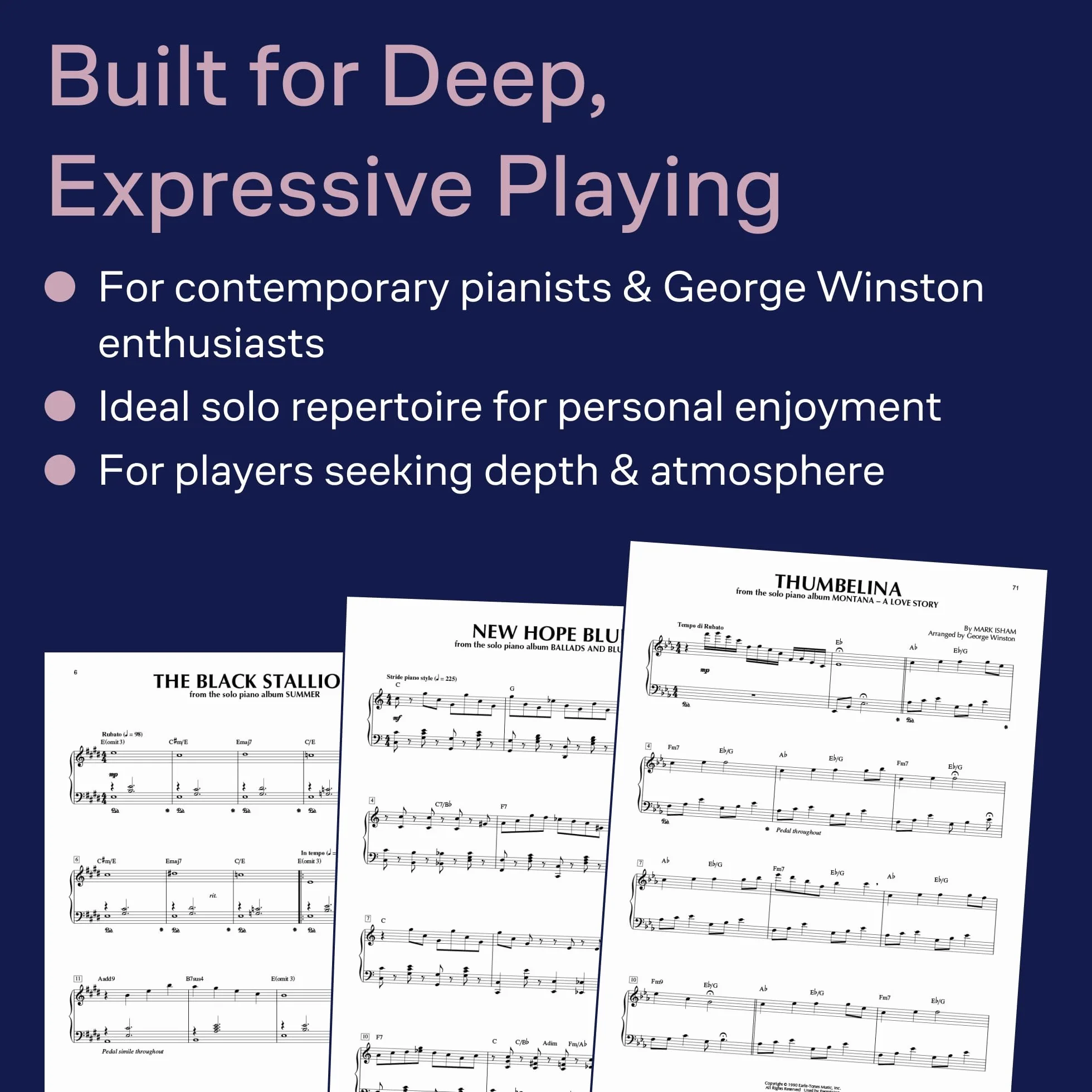 George Winston: Piano Solos [Lingua inglese]