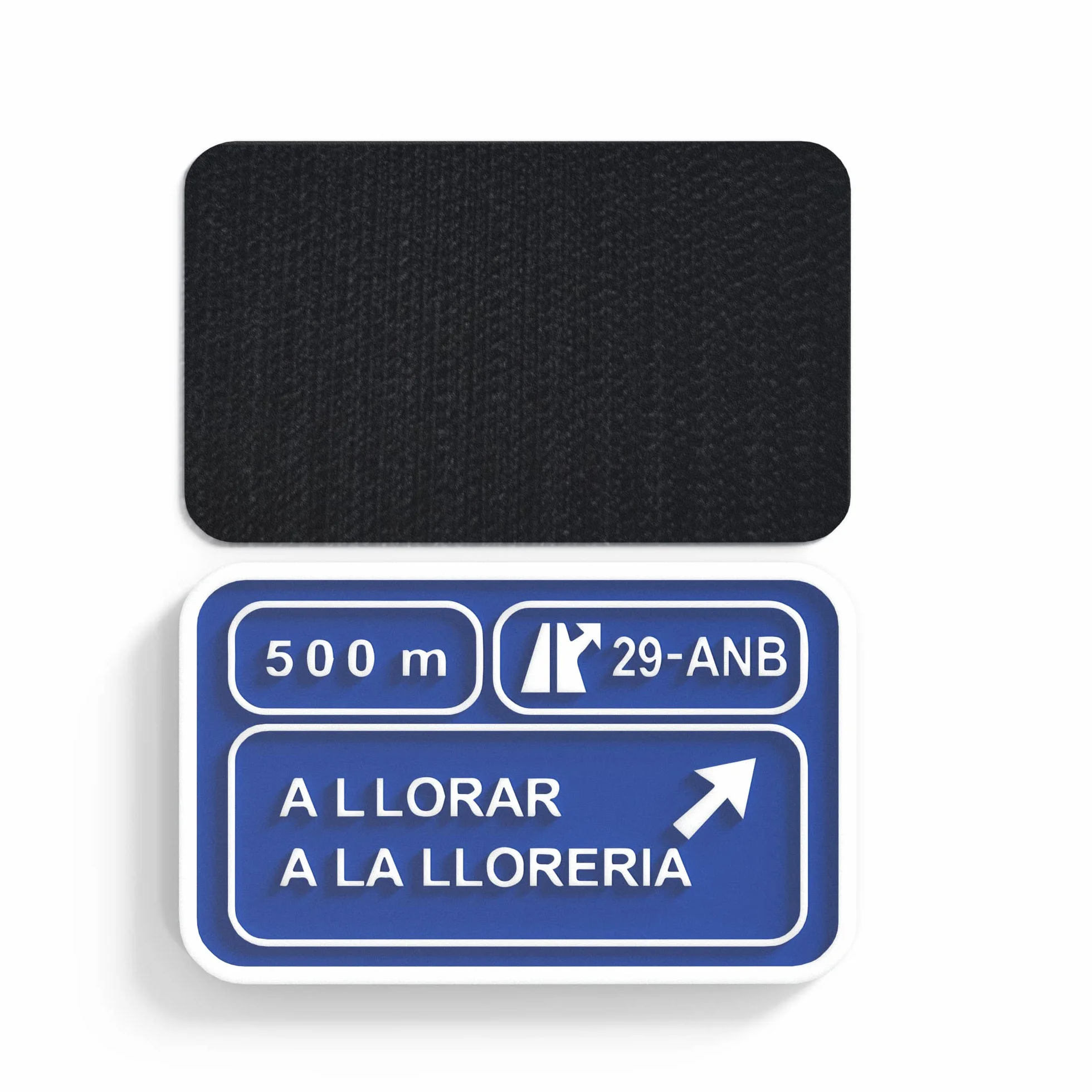 Toppa per zaino tattica con velcro - Chiaro alla loreria - Dimensioni 76 x 43 mm - Toppe di Crossfit per Zaini militari - Accessorio per Gym disegnato in Spagna per Zaini e Gilet