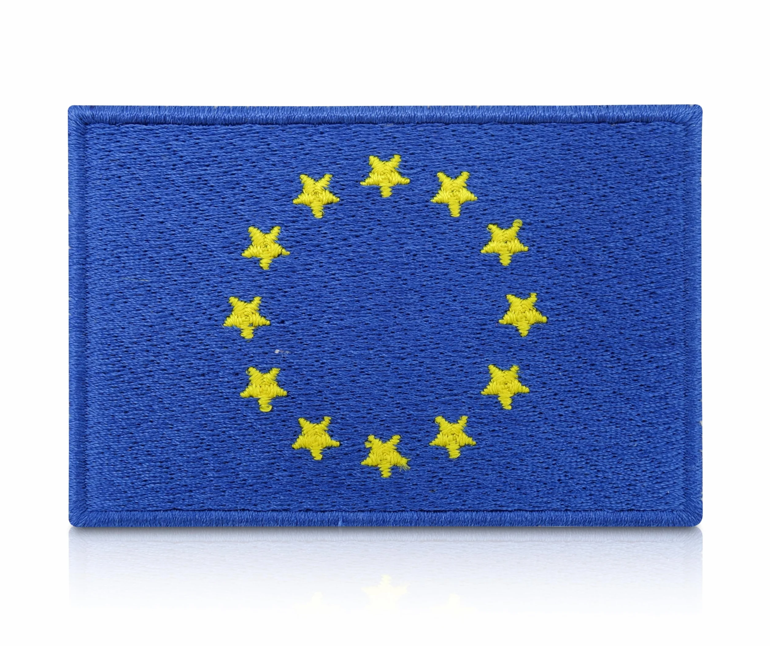 Toppa con retro per bandiera europea, con bandiera europea