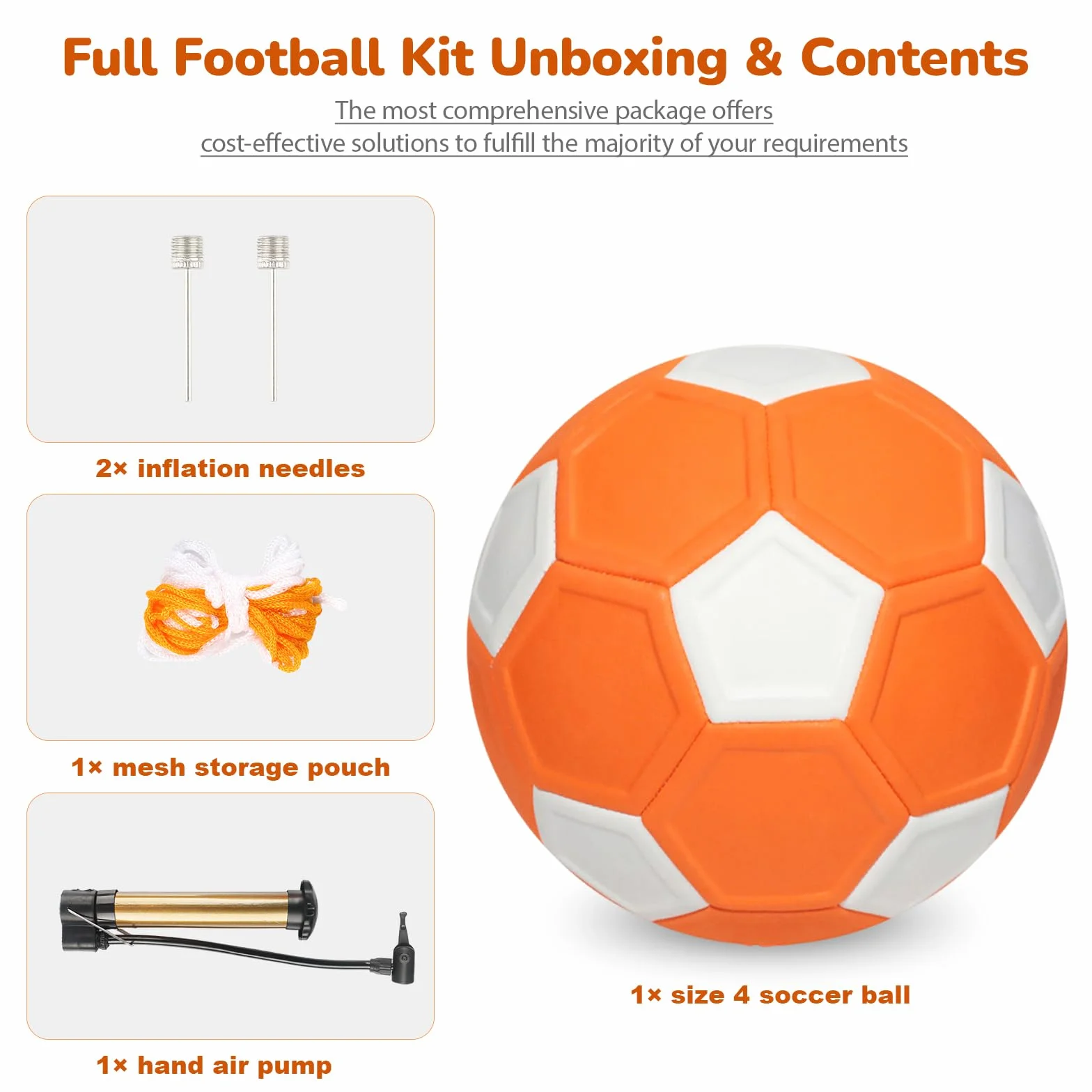Pallone Da Calcio A Curva 20cm, Calcio Flessibile Per Bambini, Leggero Con Pompa