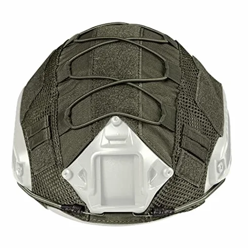 IDOGEAR Custodia Tattica per Casco Rapido Copertura Multi-camo 500D Nylon M/L Airsoft Paintball Caccia Tiro