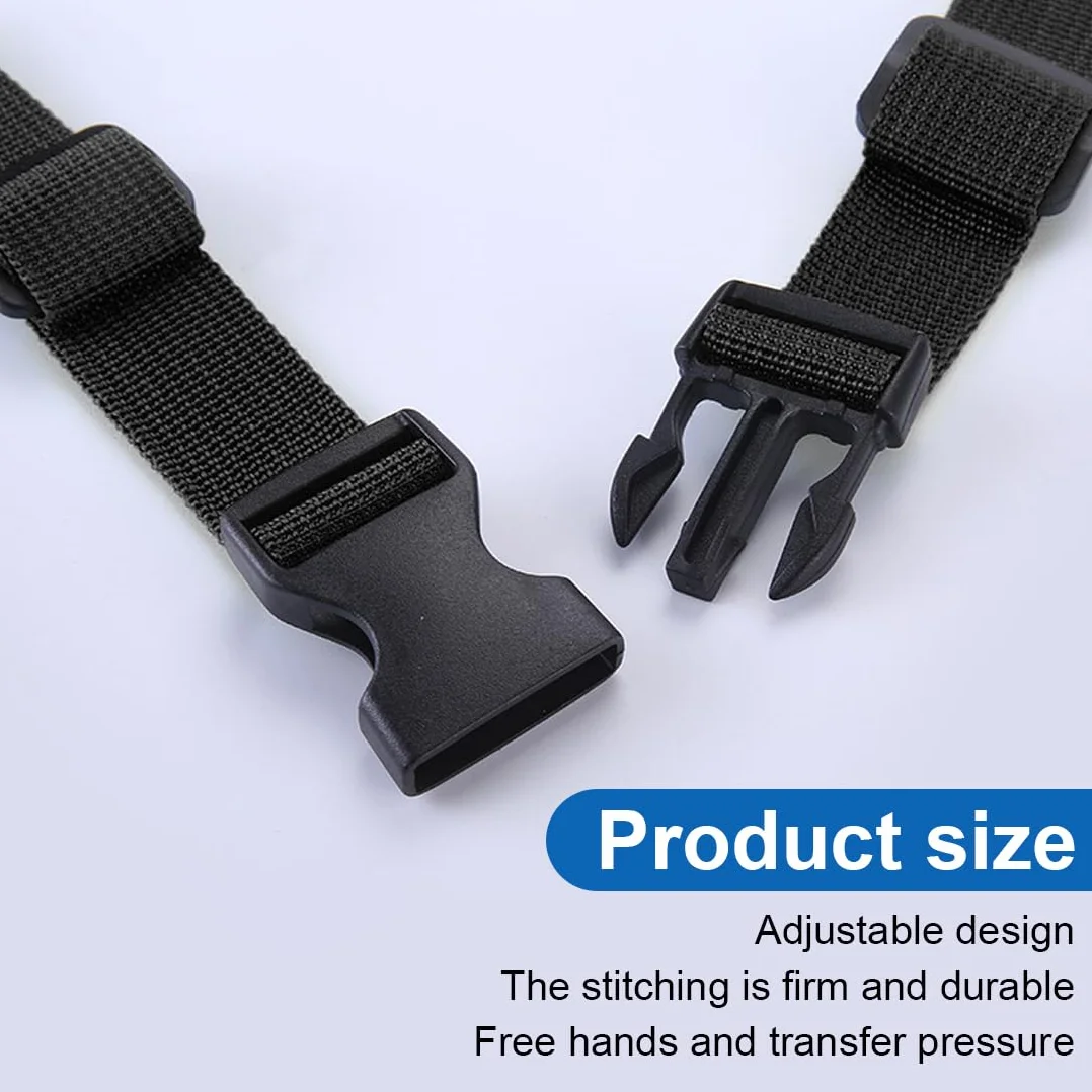 Cinghie Pettorali Regolabili Nylon con Fibbia a Sgancio Rapido per Zaino Jogging Escursionismo