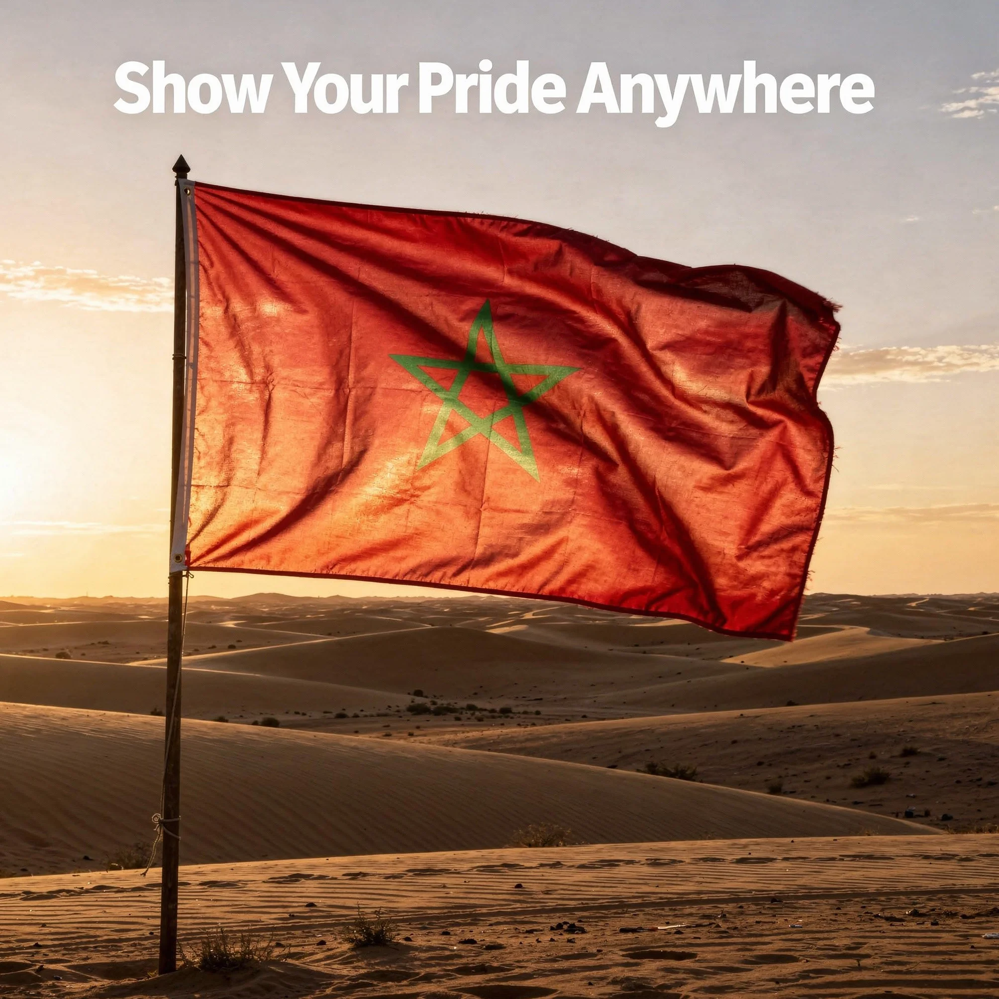 SHATCHI Grande 150 x 90 cm Bandiera nazionale del Marocco Marocco, tessuto di poliestere in ottone, occhielli per la Coppa del Mondo FIFA Football Rugby Sport sostenitore